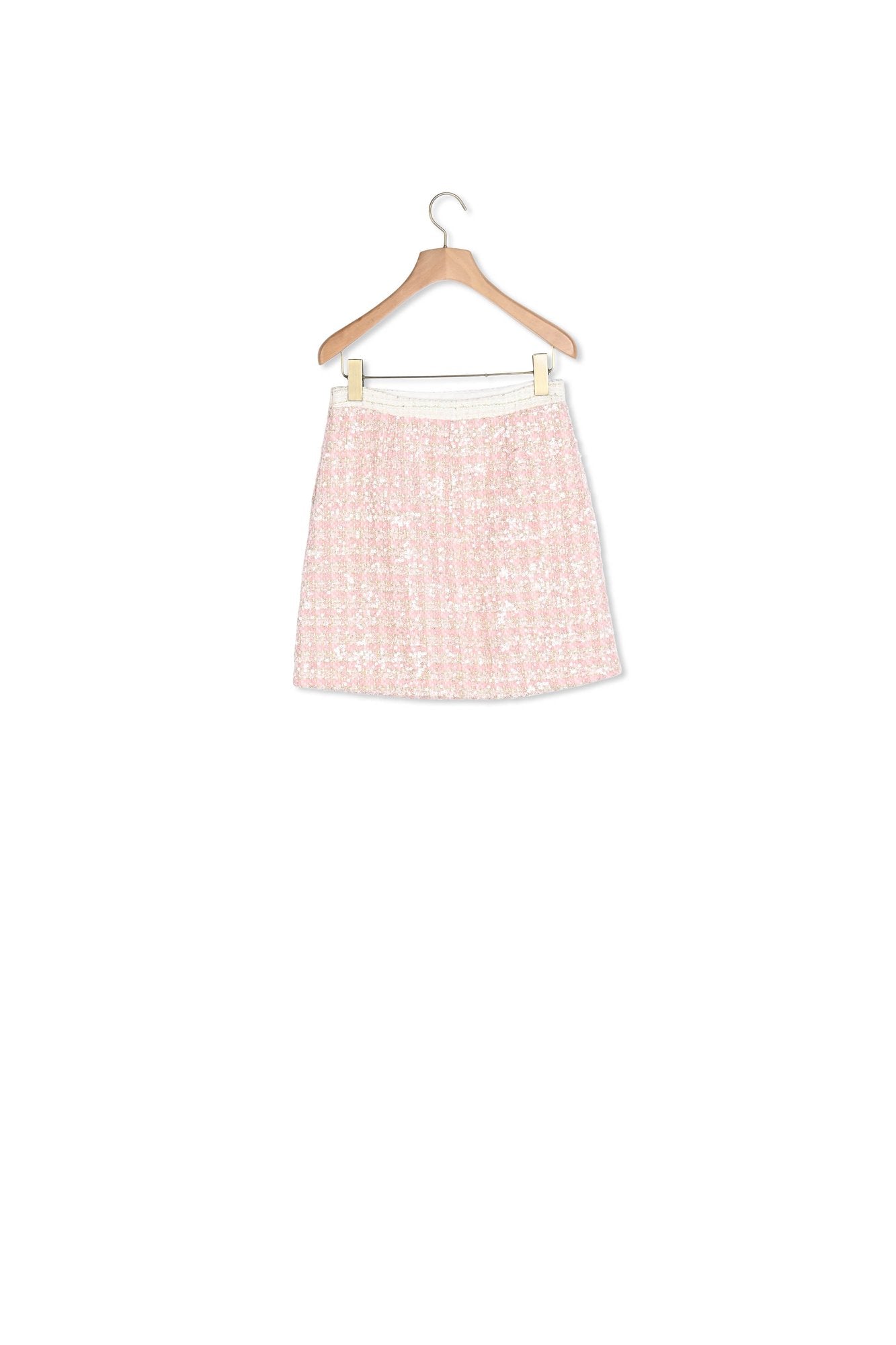 Jupe courte en tweed Sandro seconde main