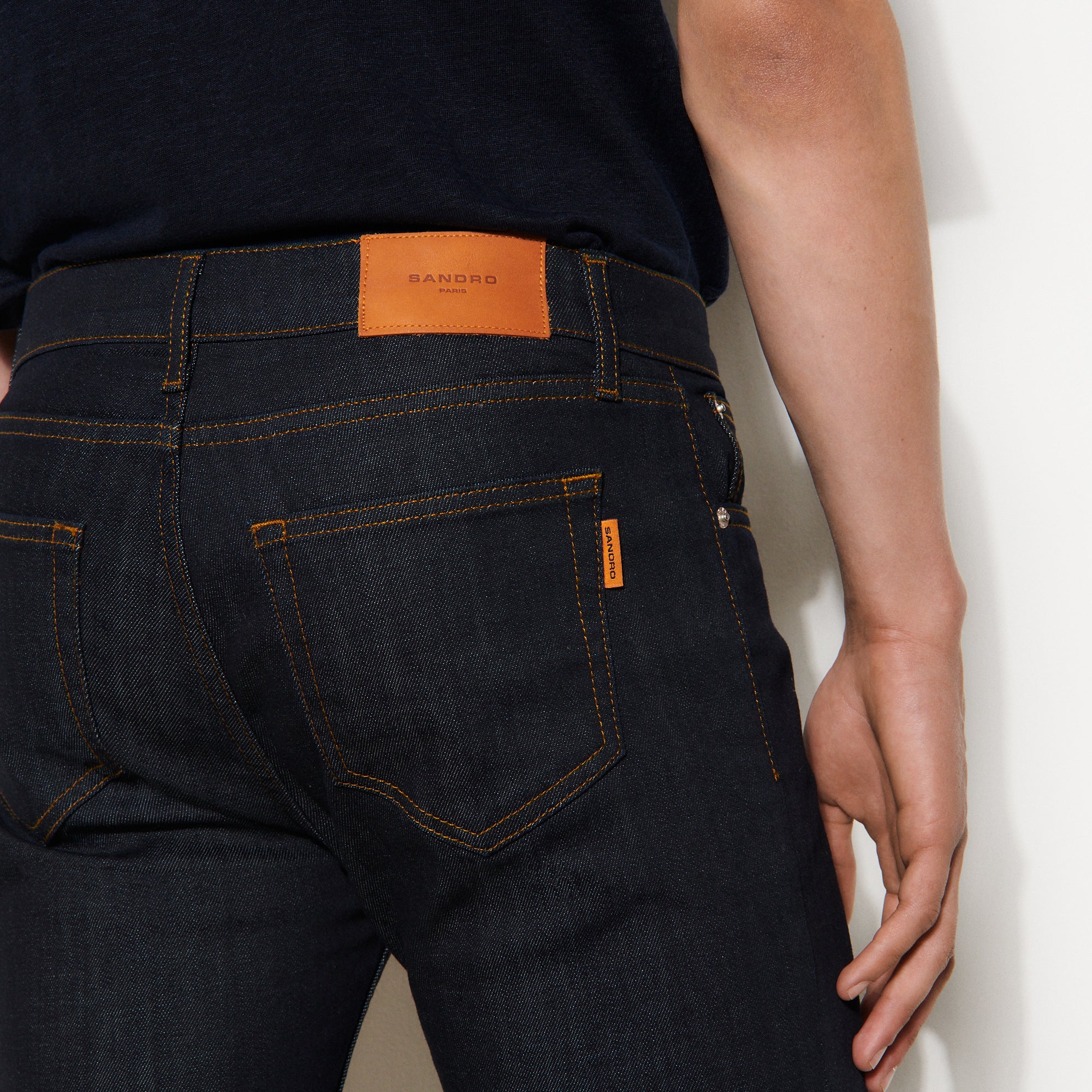 Jean brut skinny Sandro seconde main