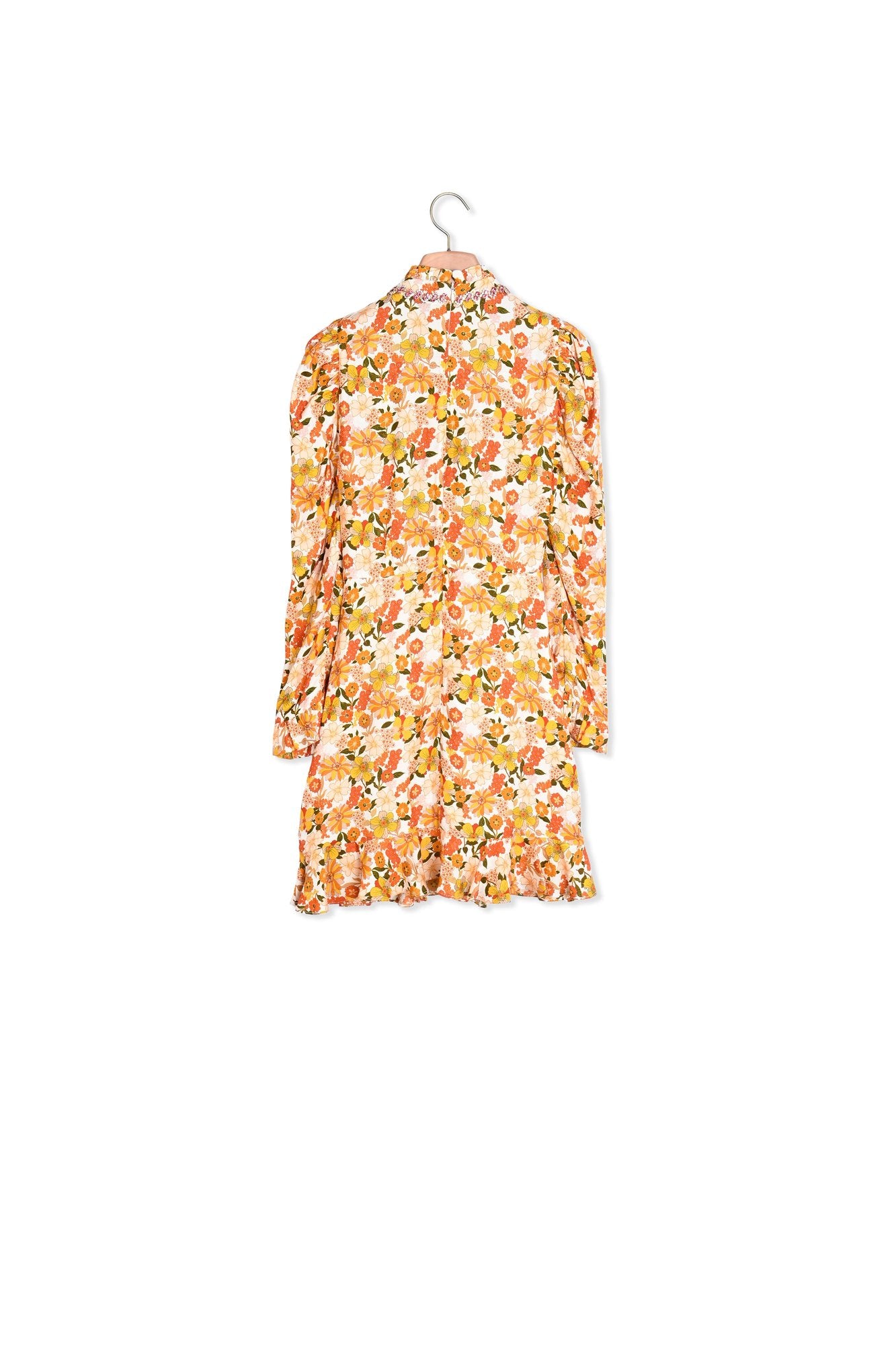 Robe courte imprimée Sandro seconde main