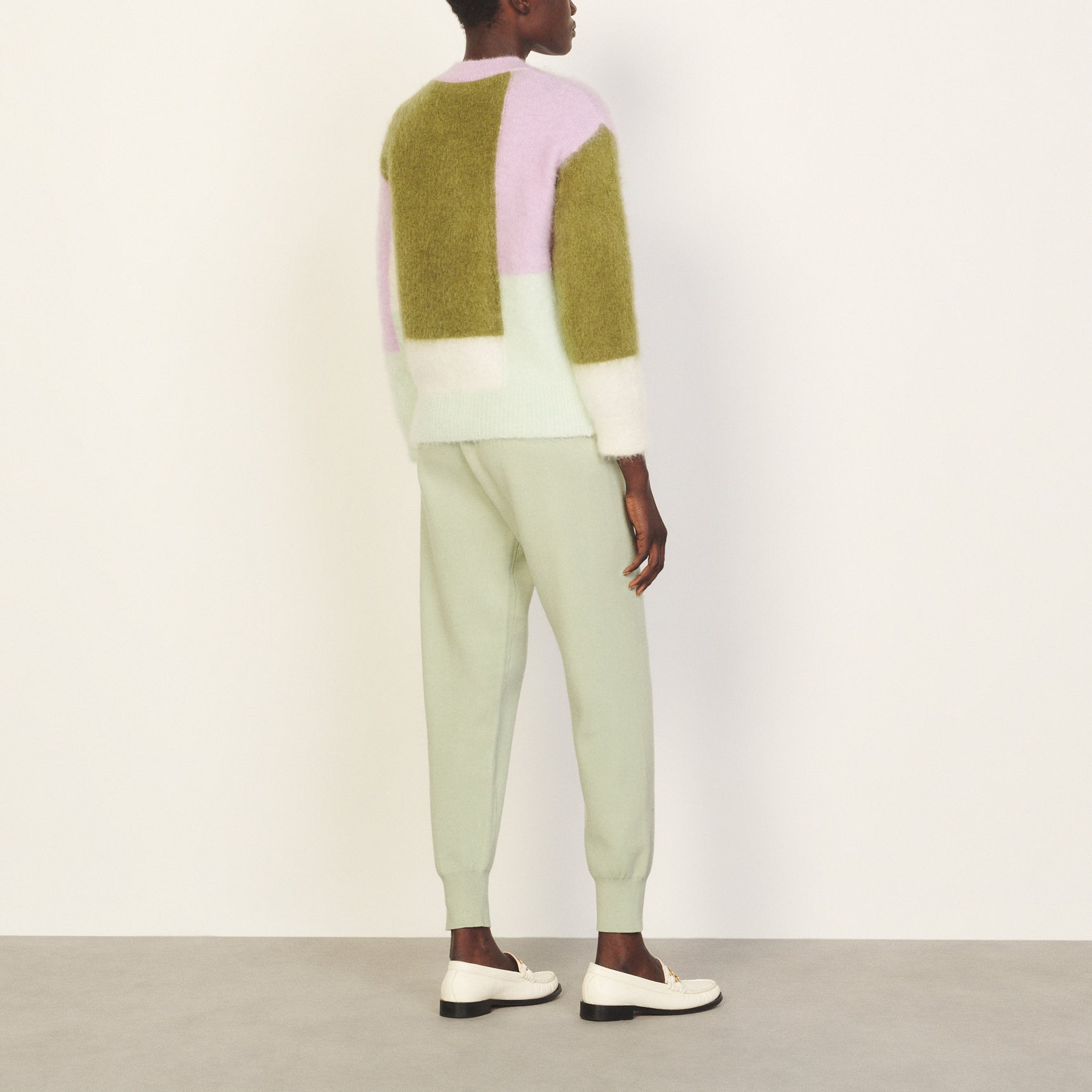 Pull Violet Sandro seconde main