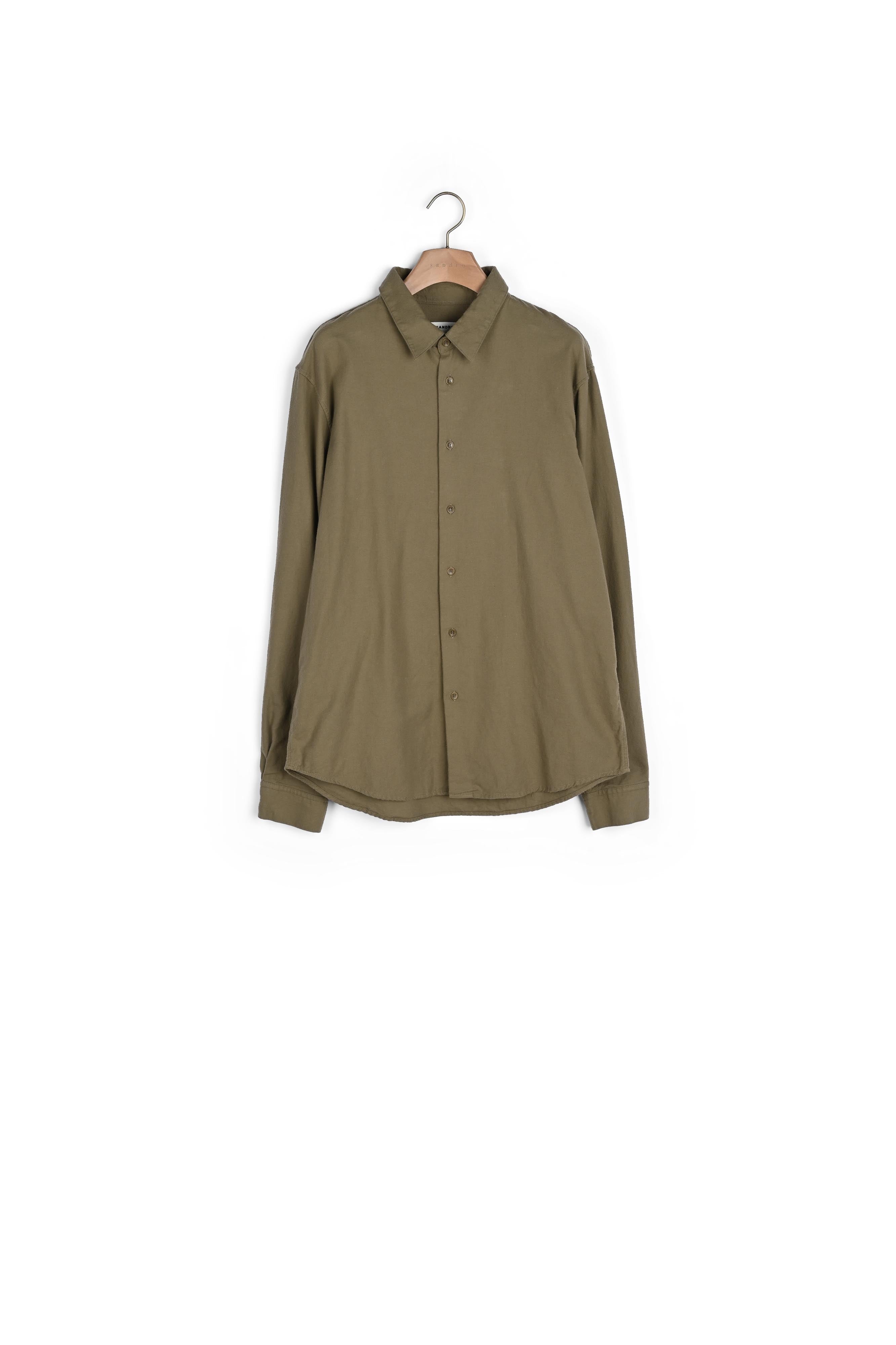 Chemise Casual Kaki Sandro seconde main