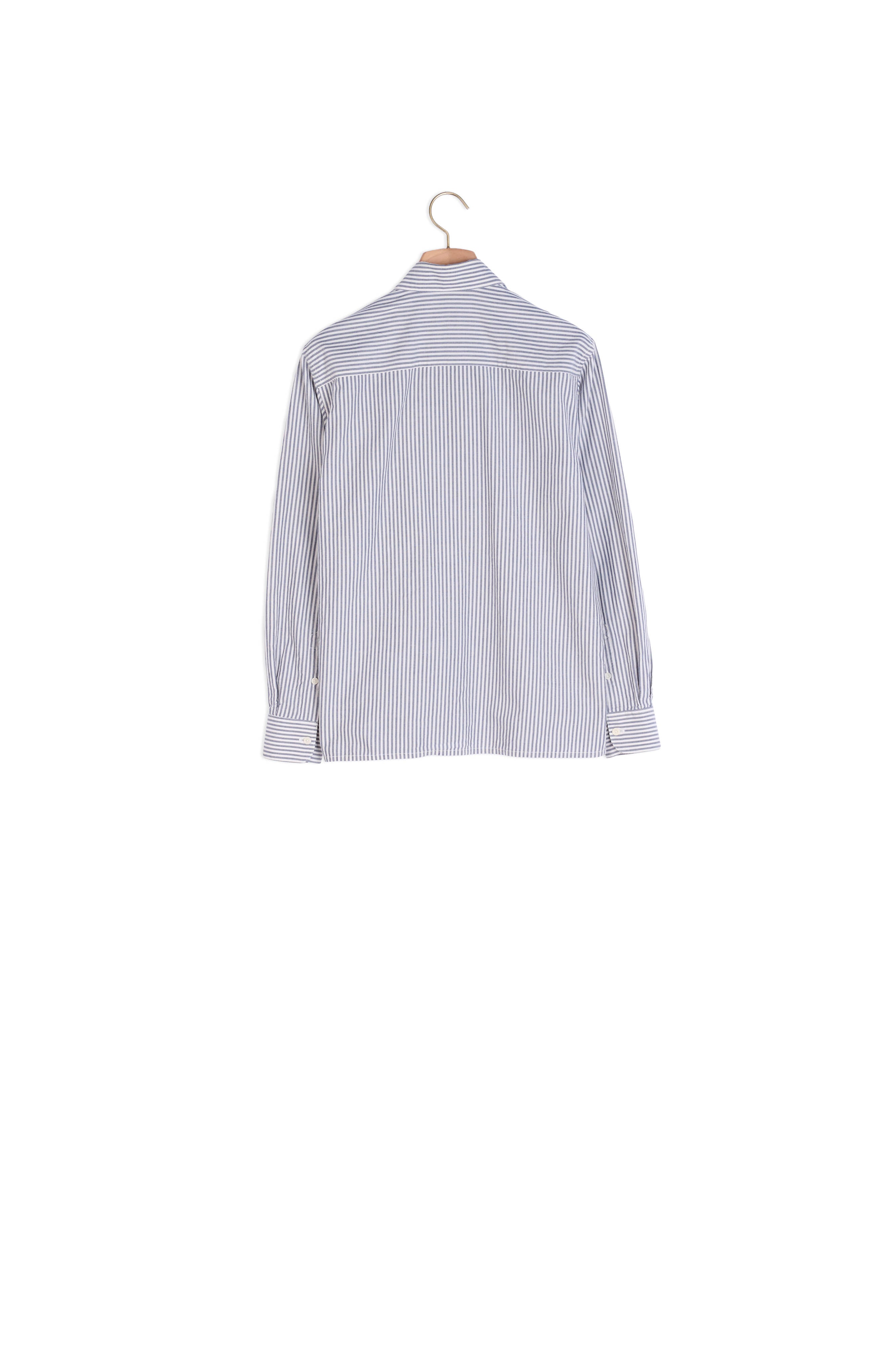 Chemise formelle en coton rayé Sandro seconde main