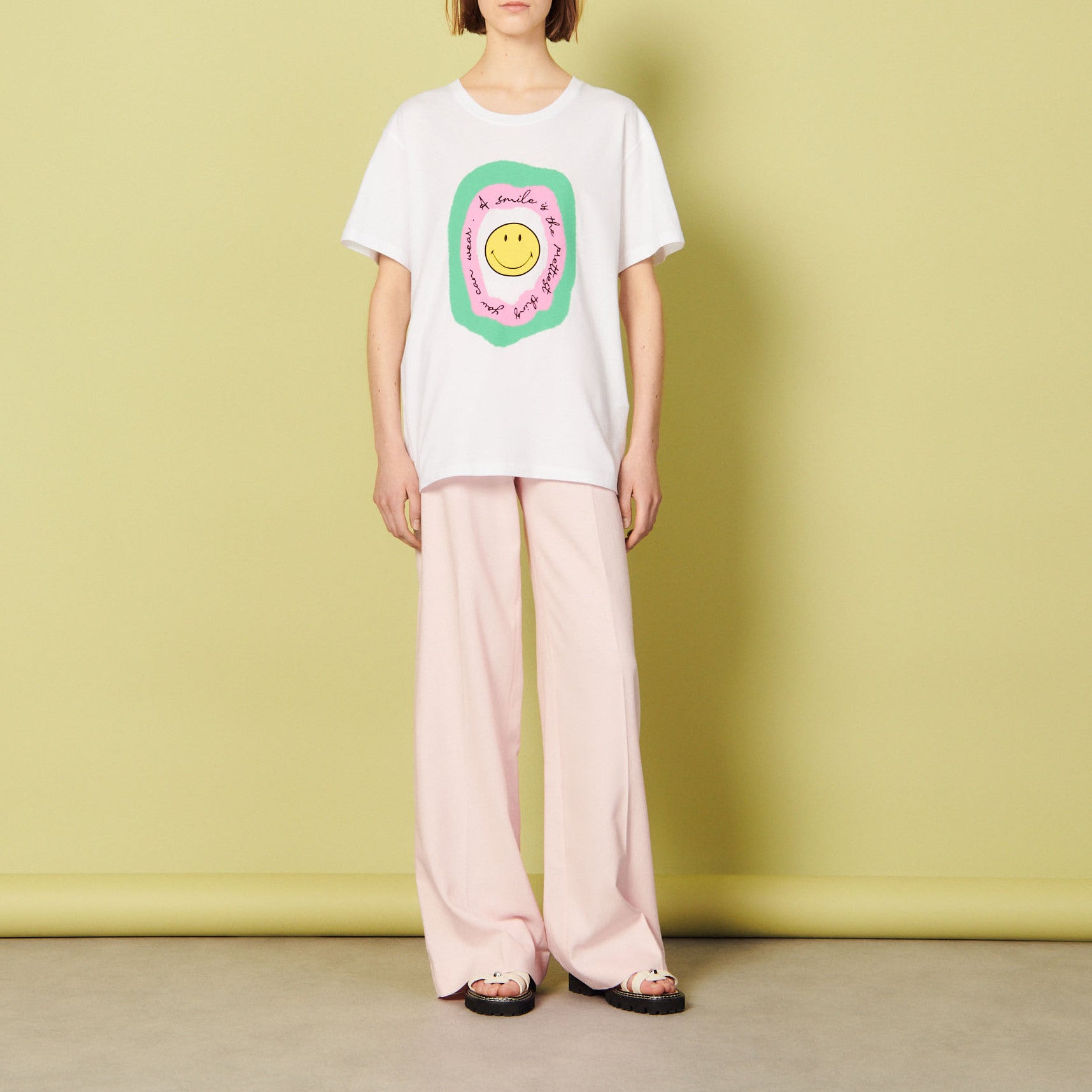 Smiley® T-shirt imprimé Sandro seconde main