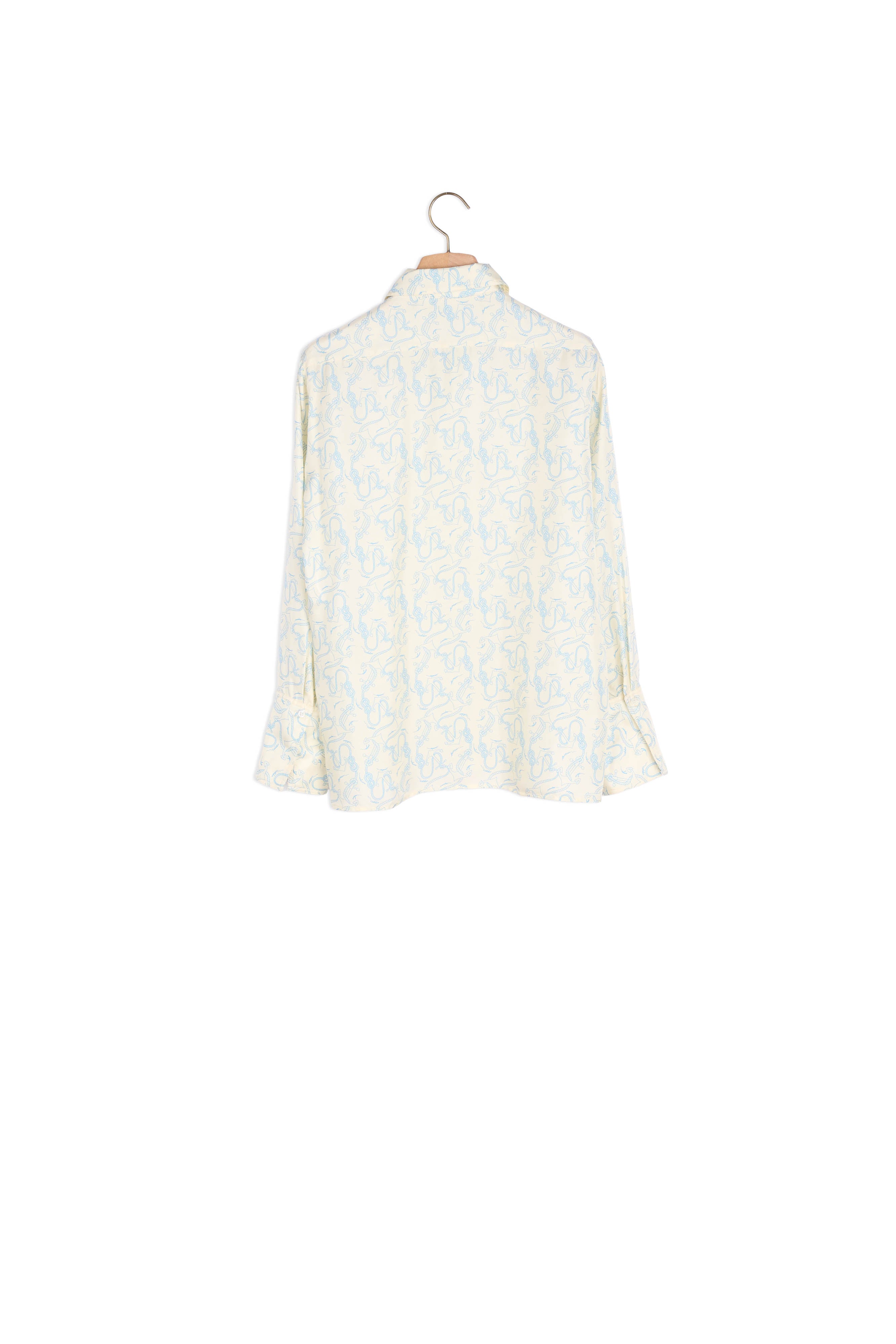 Chemise fluide en soie imprimée Sandro seconde main