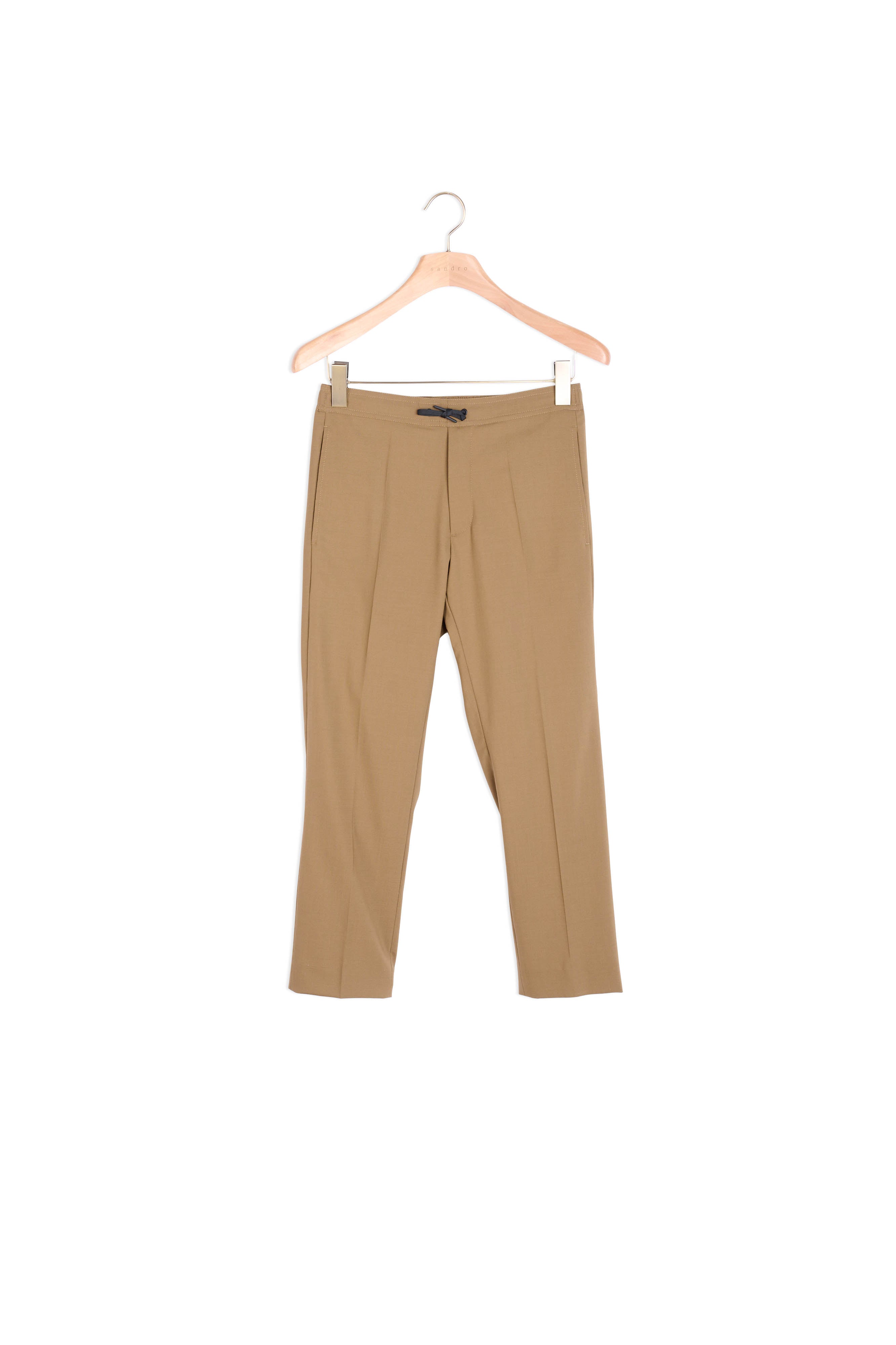 Pantalon à ceinture élastiquée Sandro seconde main