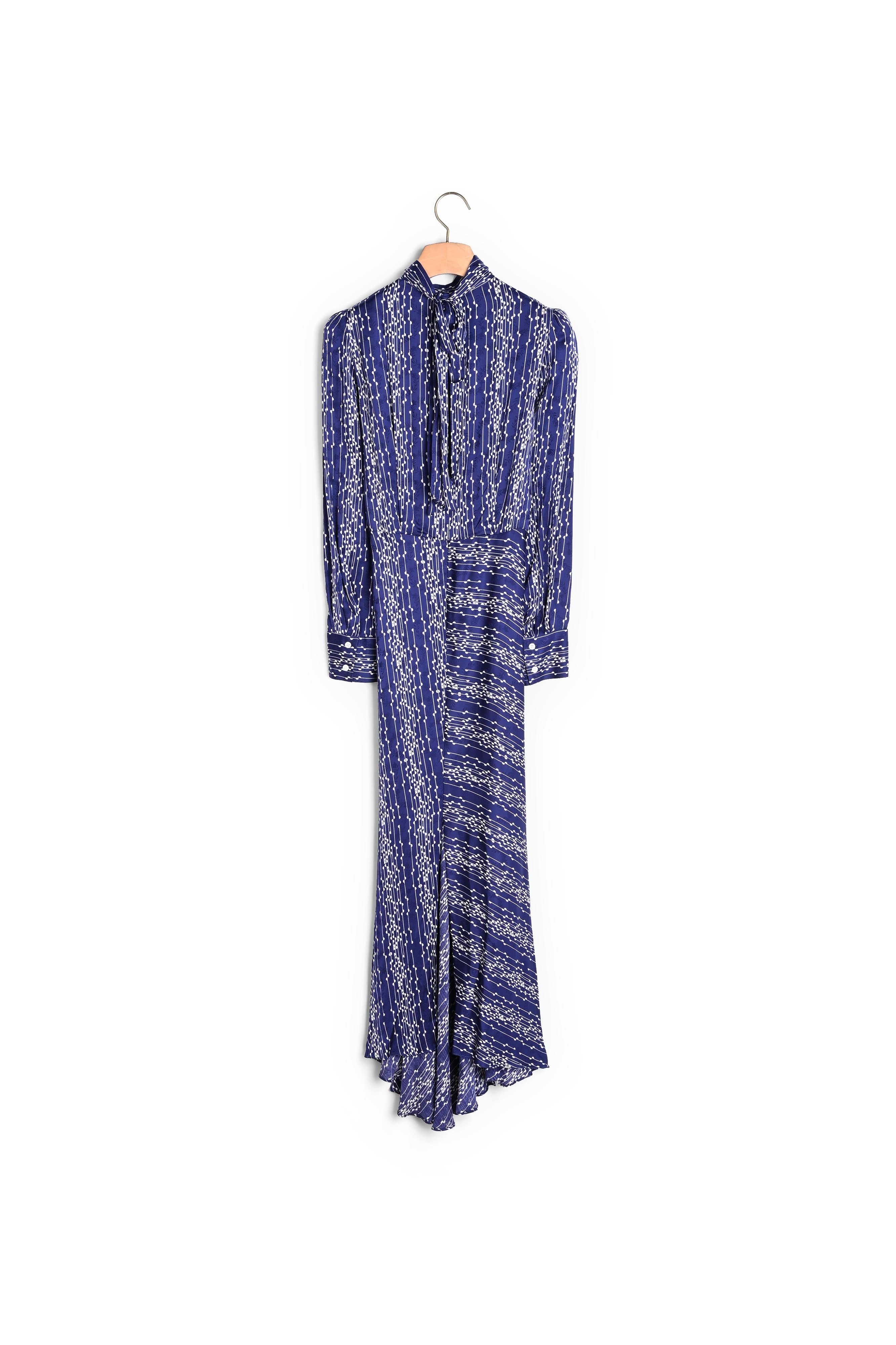 Robe longue imprimée Sandro seconde main