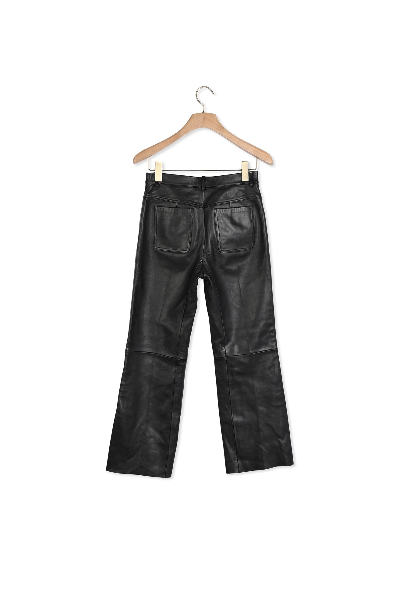Pantalon en cuir Sandro seconde main
