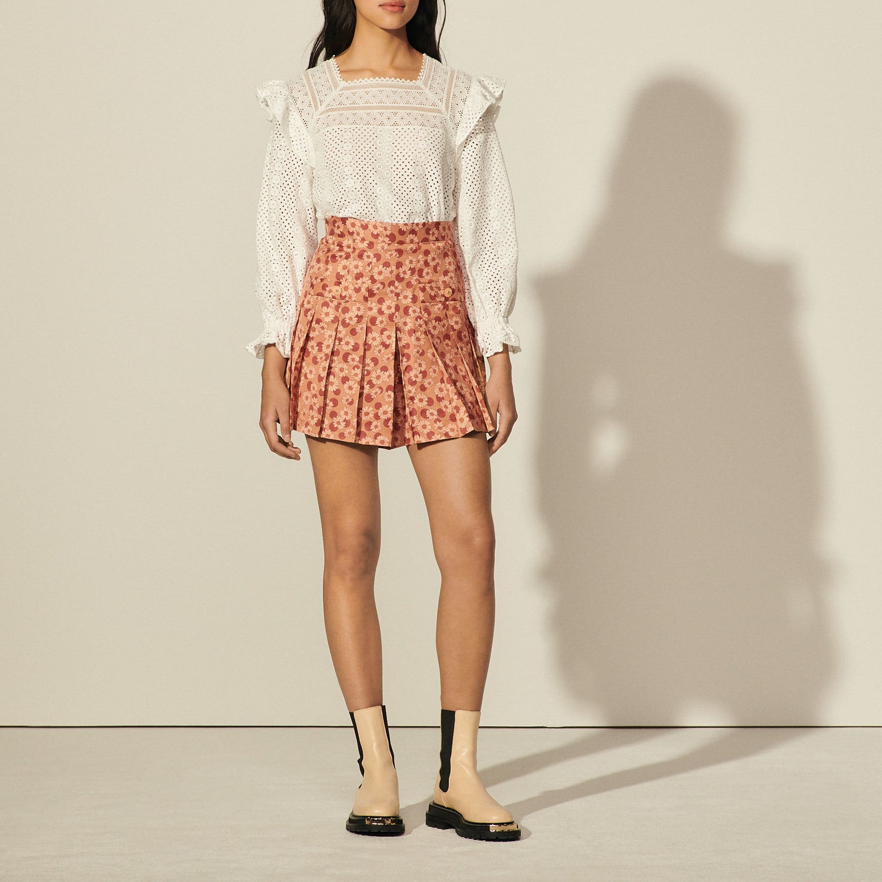 Short imprimé Sandro seconde main