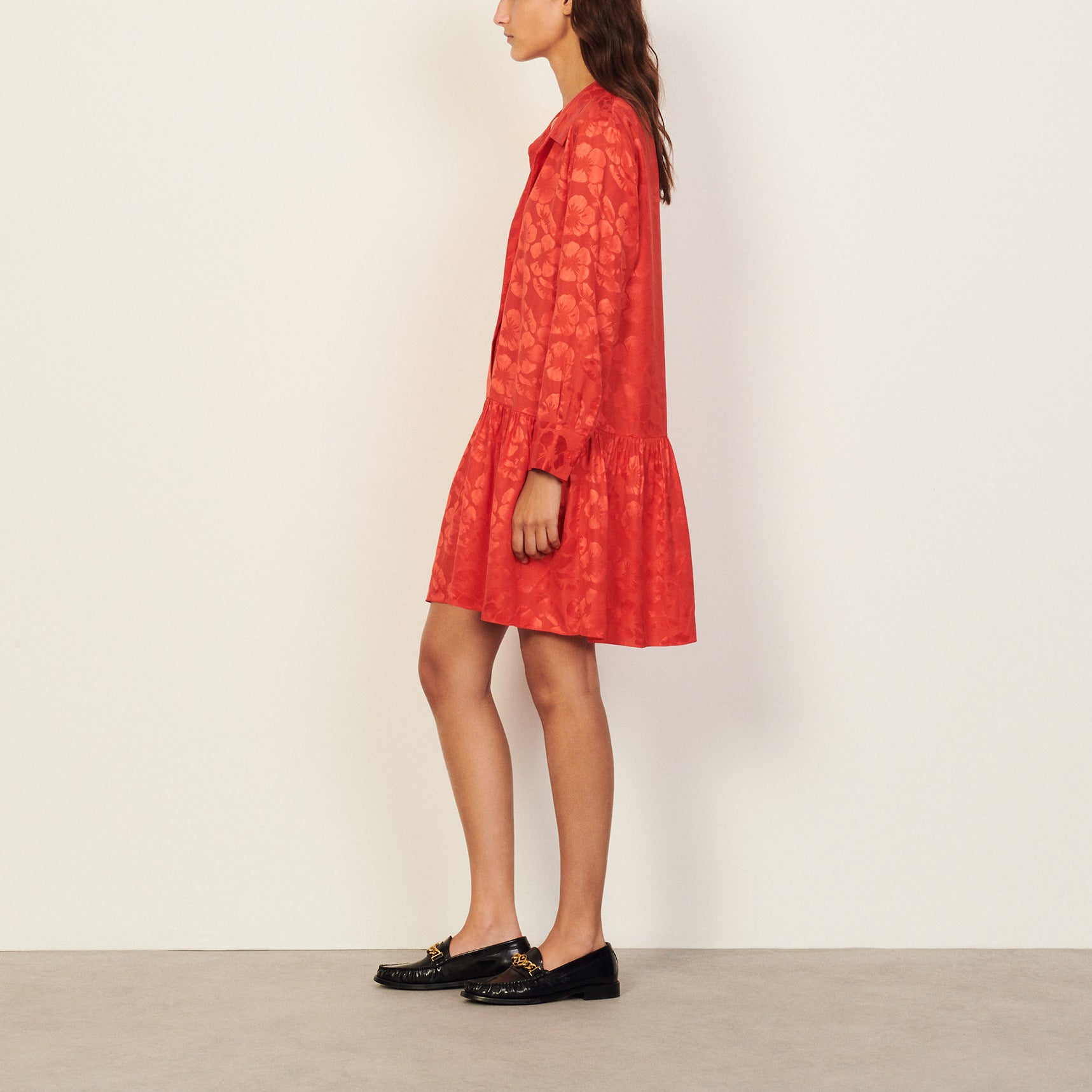 Robe esprit Chemise Sandro seconde main