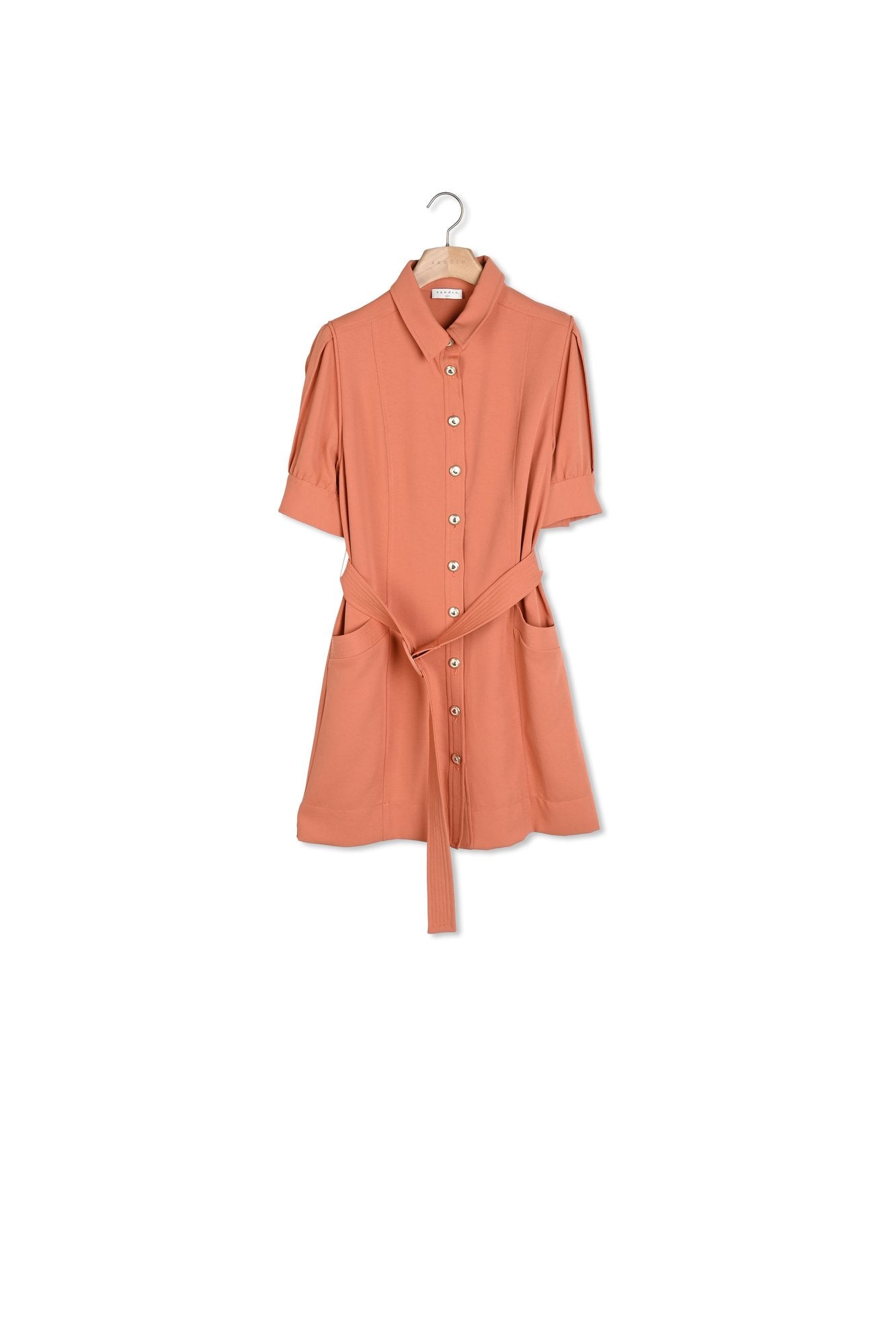 Robe Chemise à boutons fantaisies Sandro seconde main