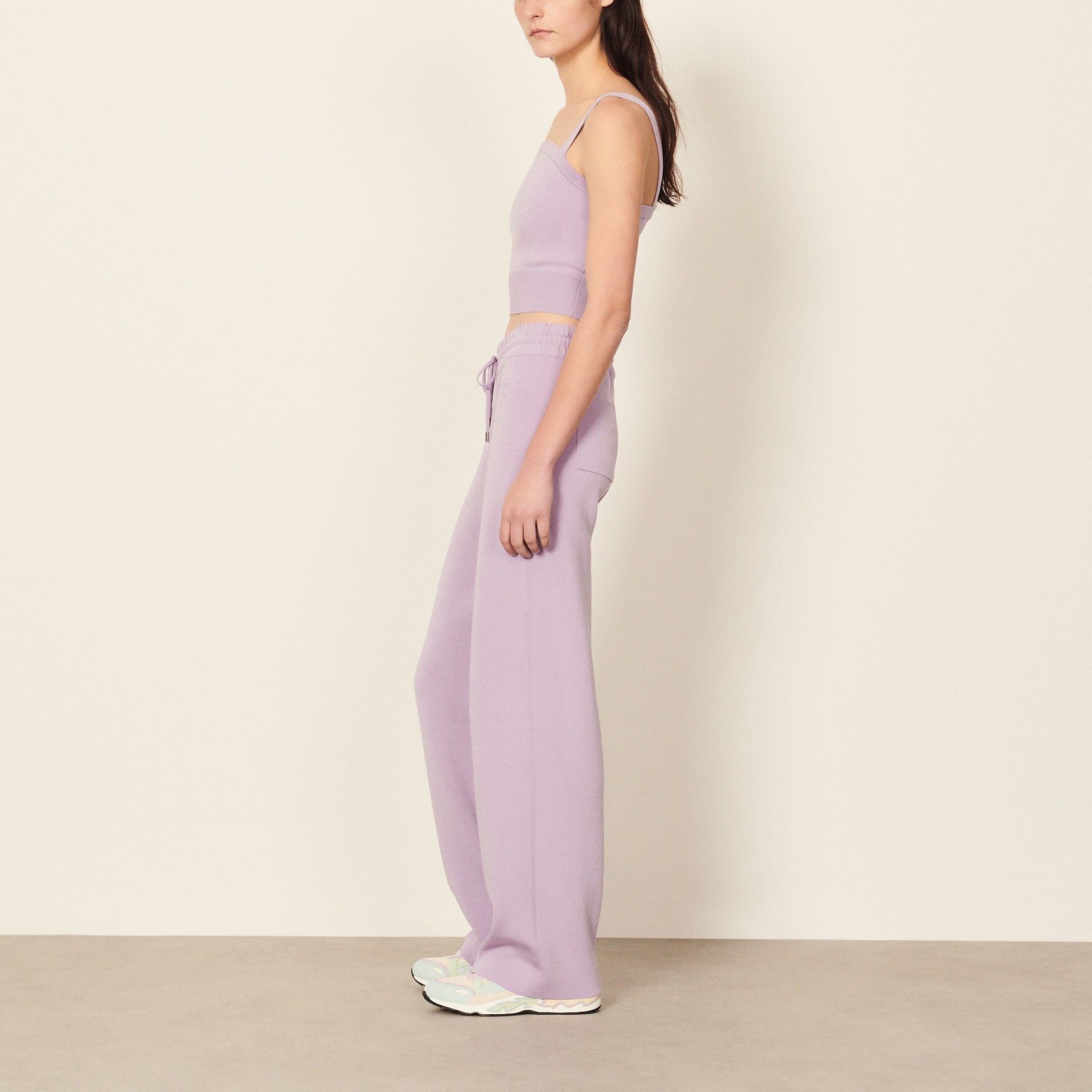 Pantalon en Maille Sandro seconde main