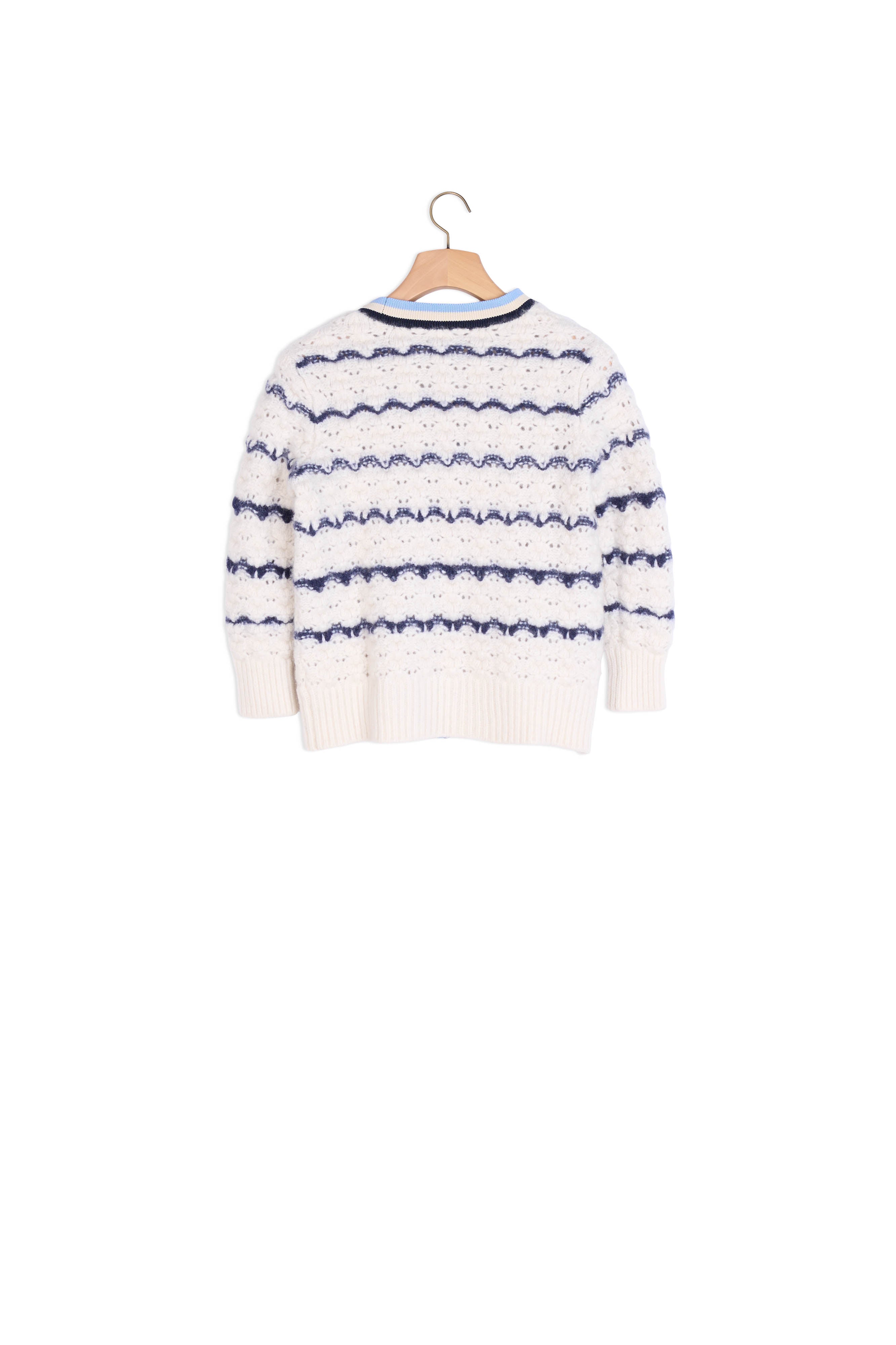 Cardi-coat avec patch Sandro seconde main