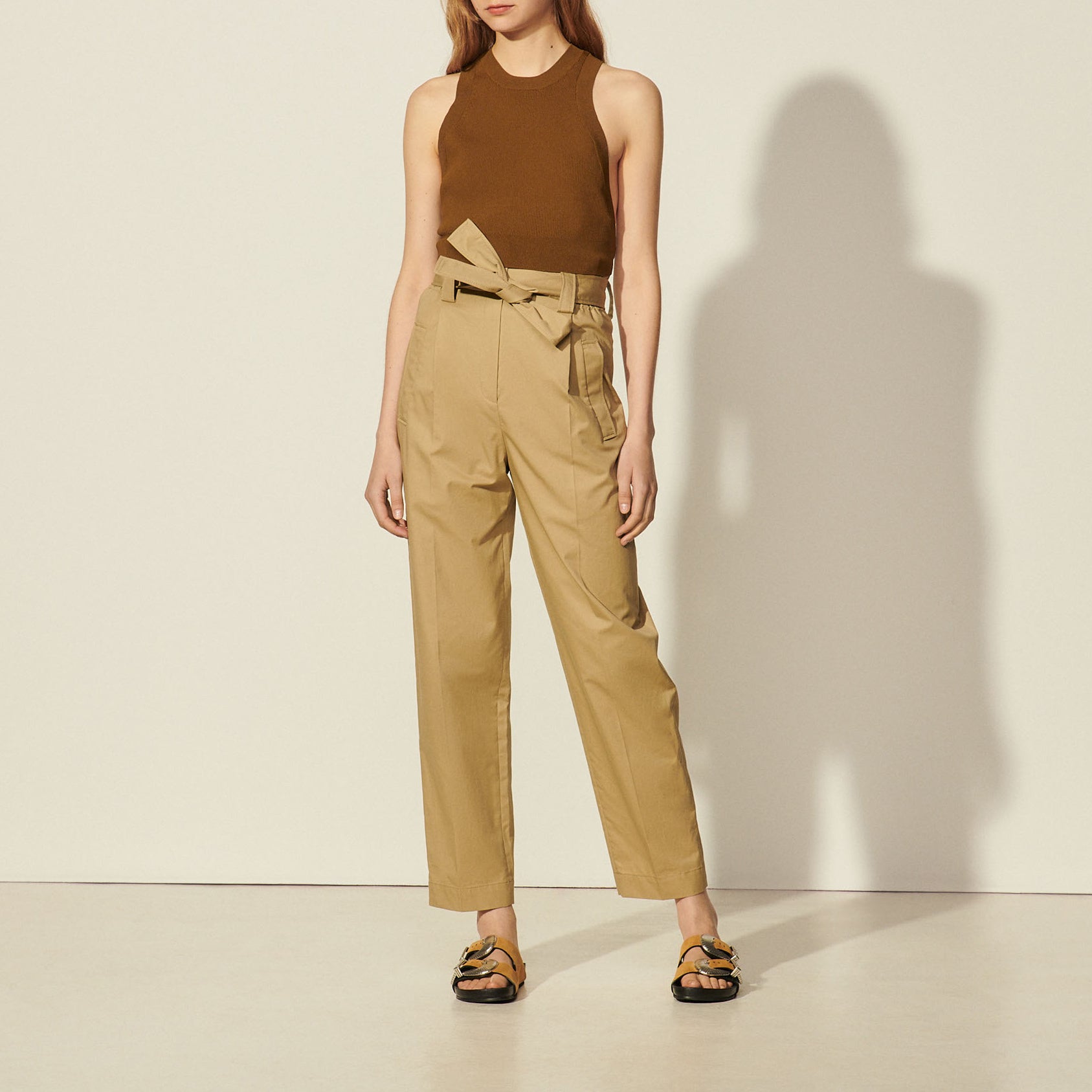 Débardeur au dos twisté Sandro seconde main