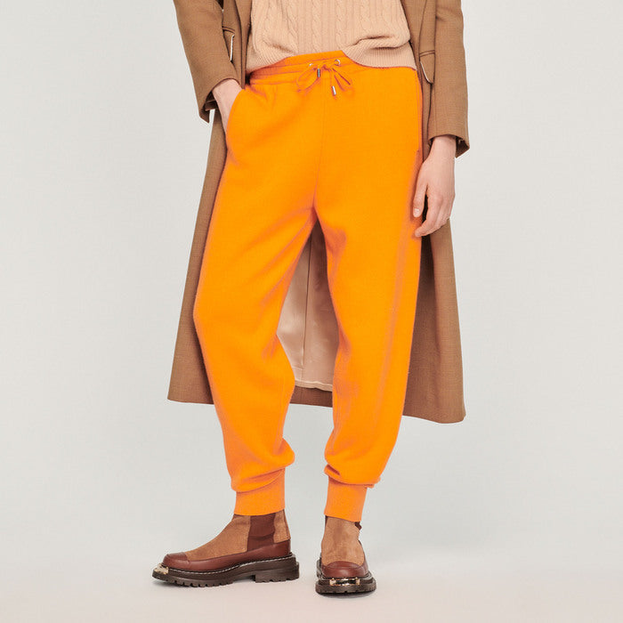Pantalon de jogging en maille Sandro seconde main