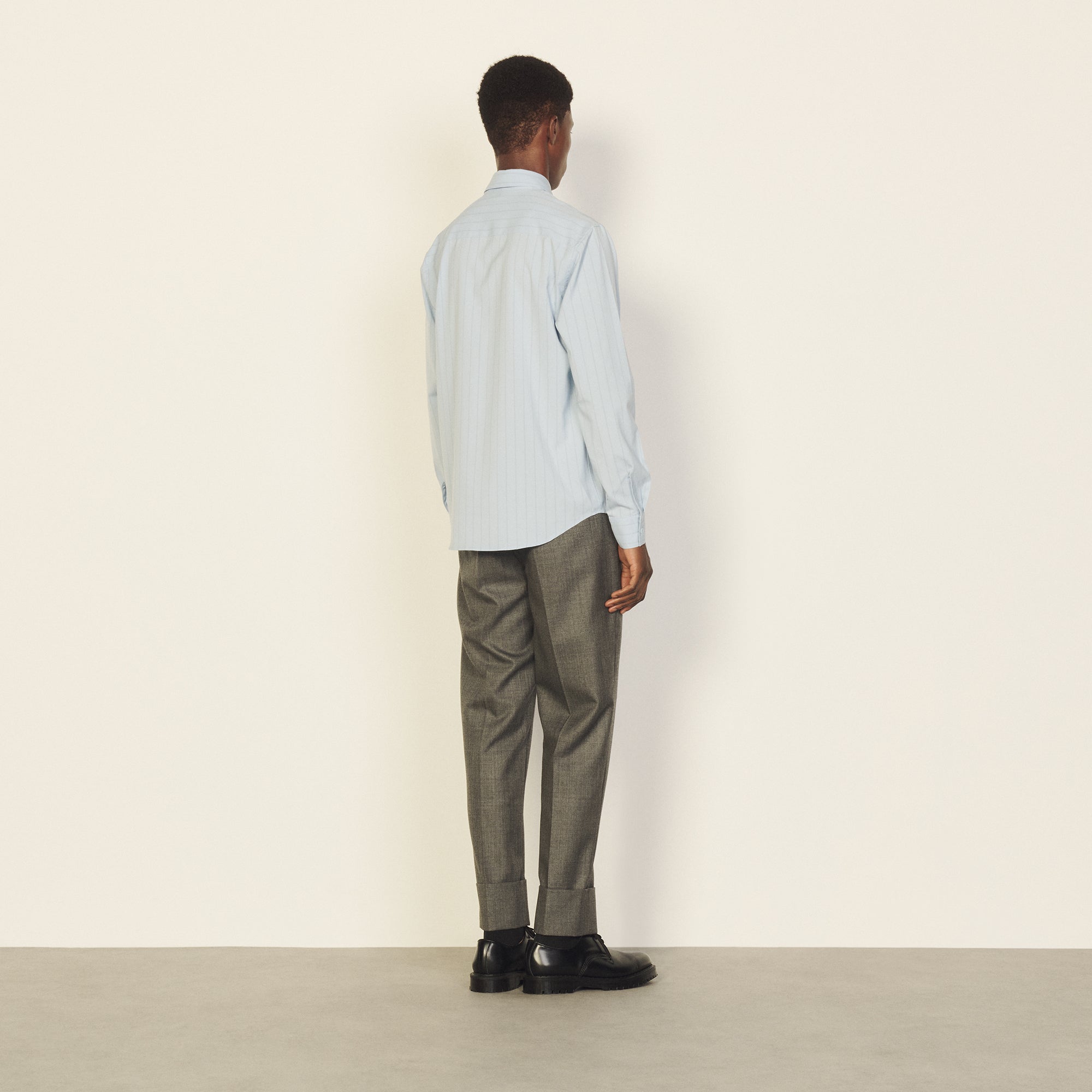 Chemise fluide rayée Sandro seconde main