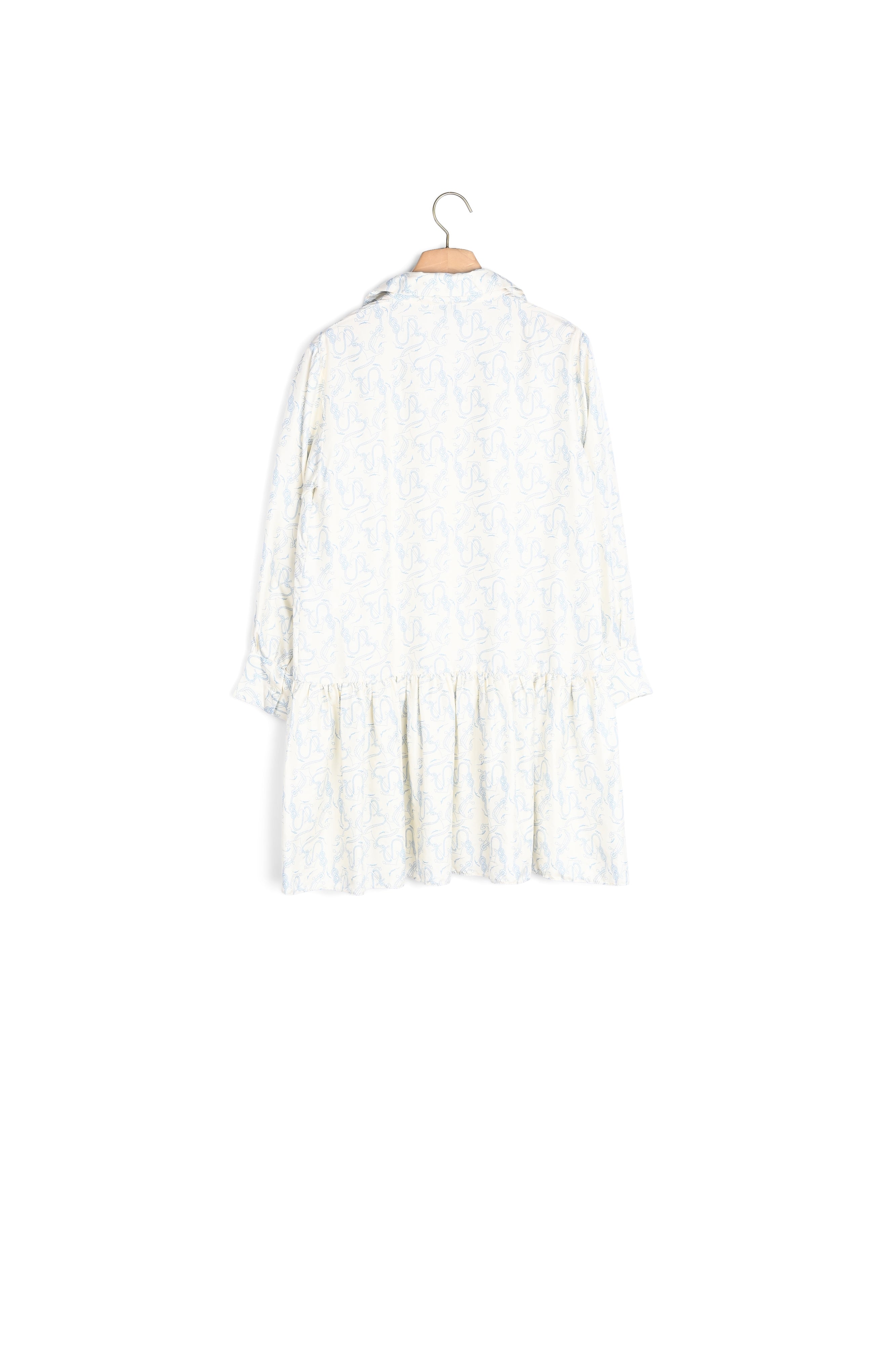 Robe en soie imprimée Sandro seconde main