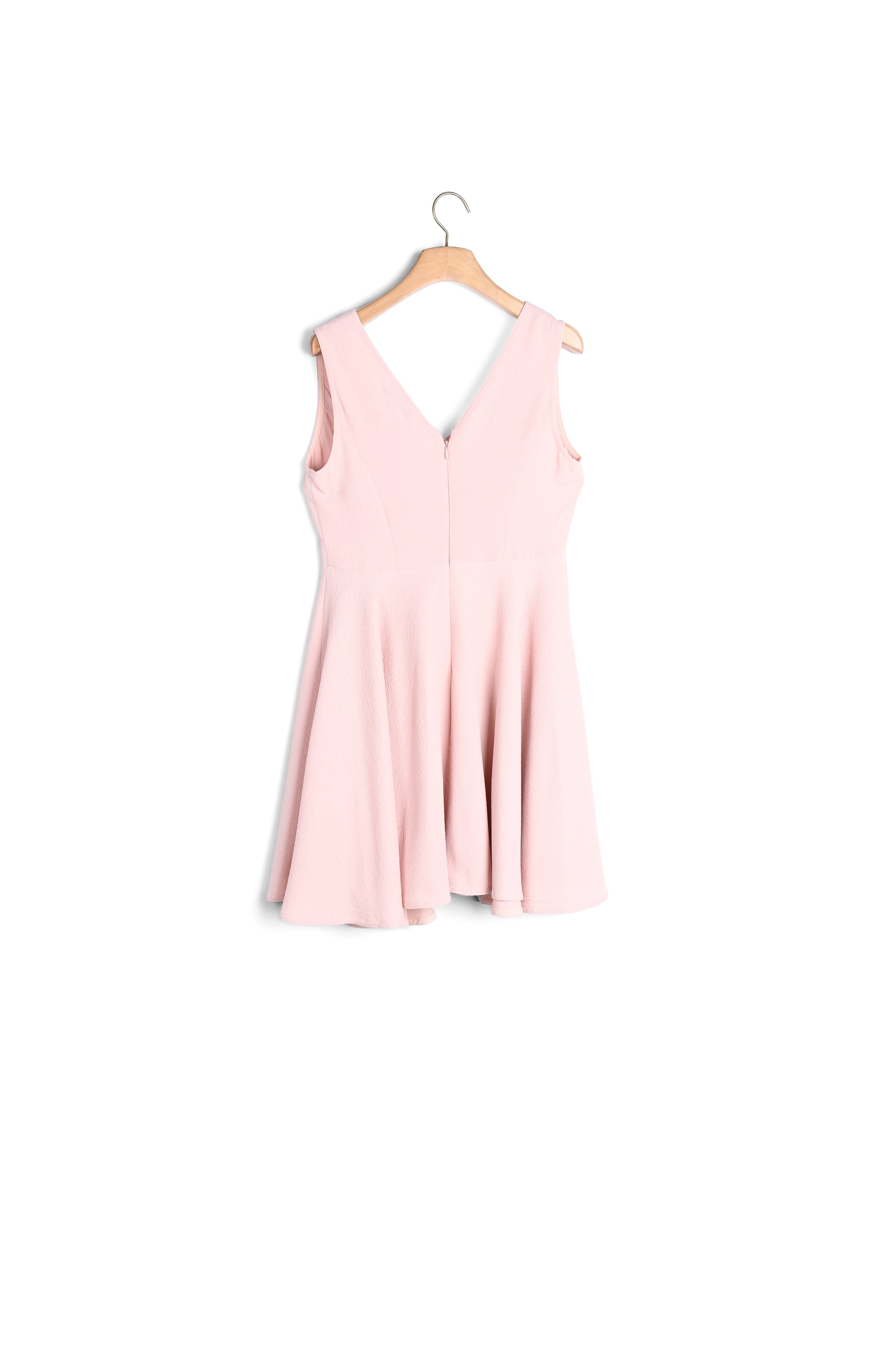 Robe vaporeuse matière gaufrée Sandro seconde main