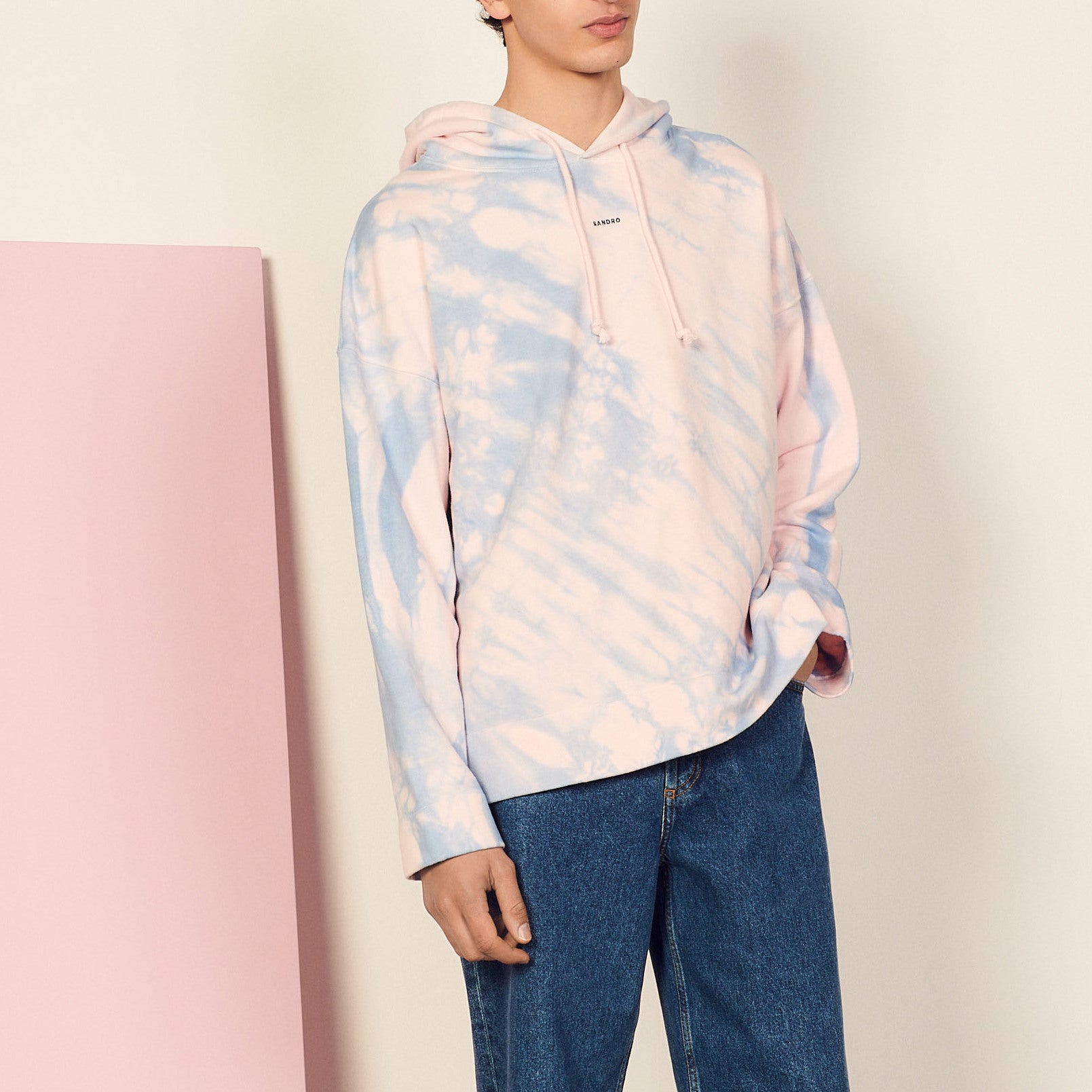 Hoodie tie and dye Sandro seconde main
