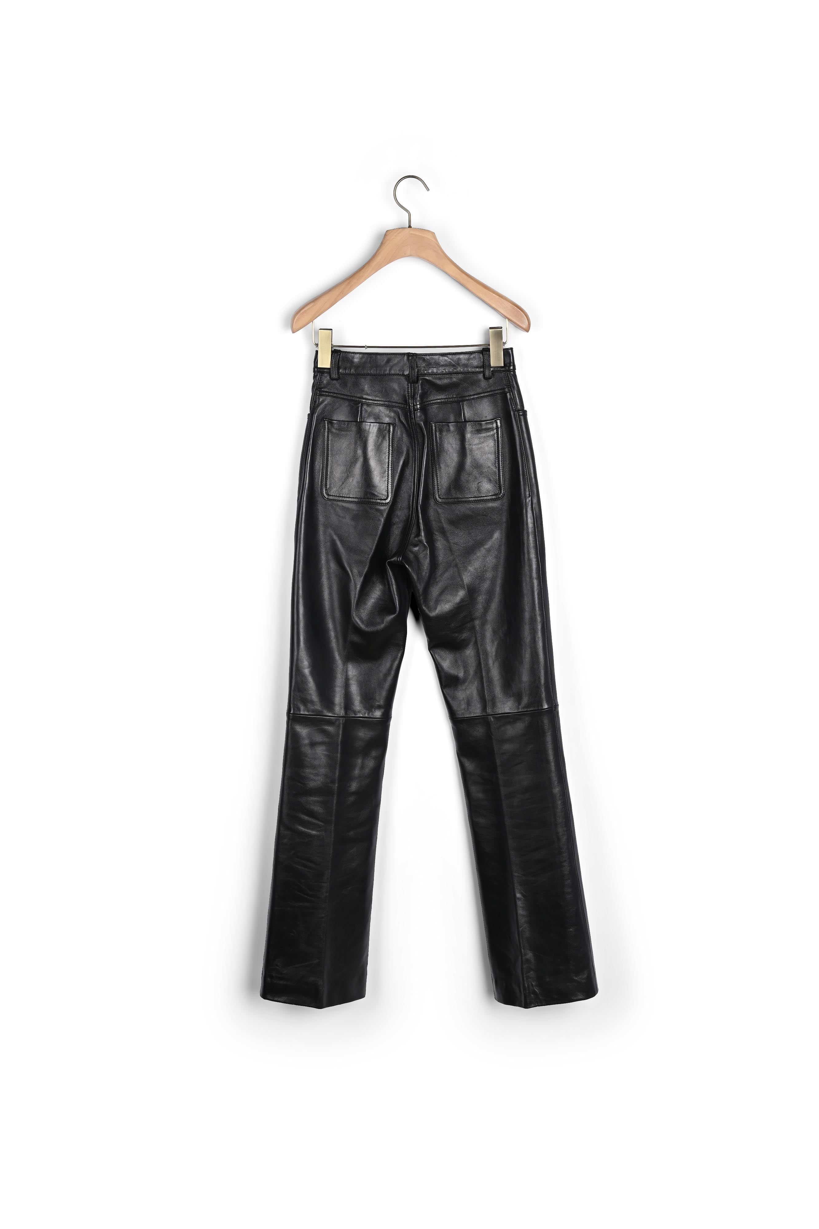 Pantalon en cuir Sandro seconde main