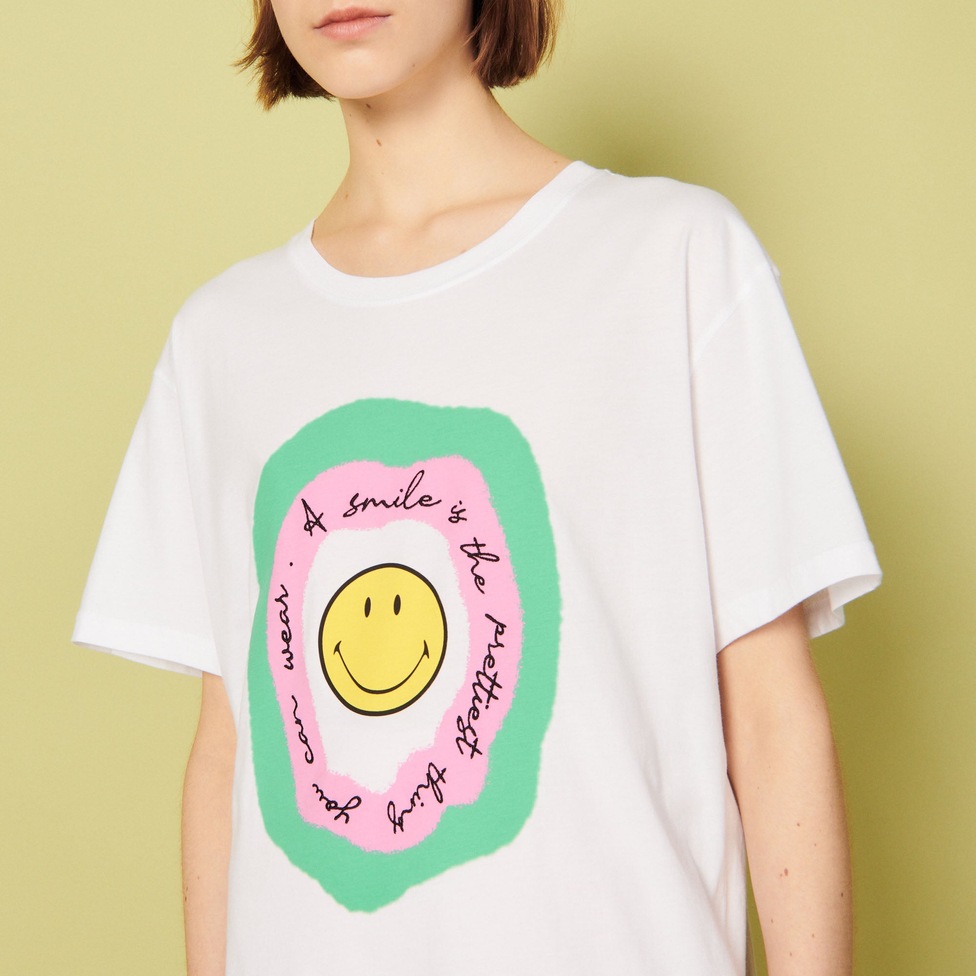 Smiley® T-shirt imprimé Sandro seconde main