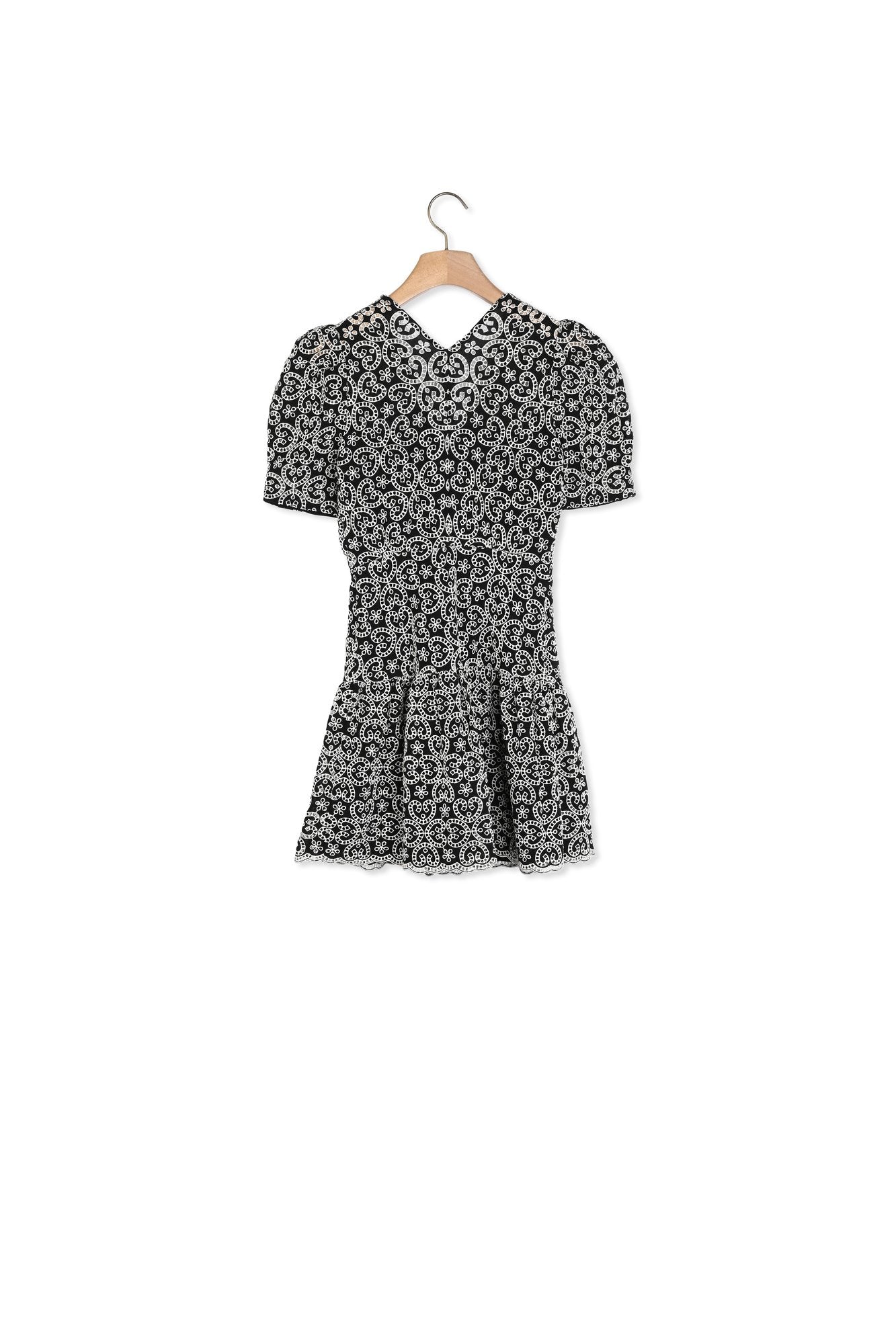 Robe courte en guipure Sandro seconde main