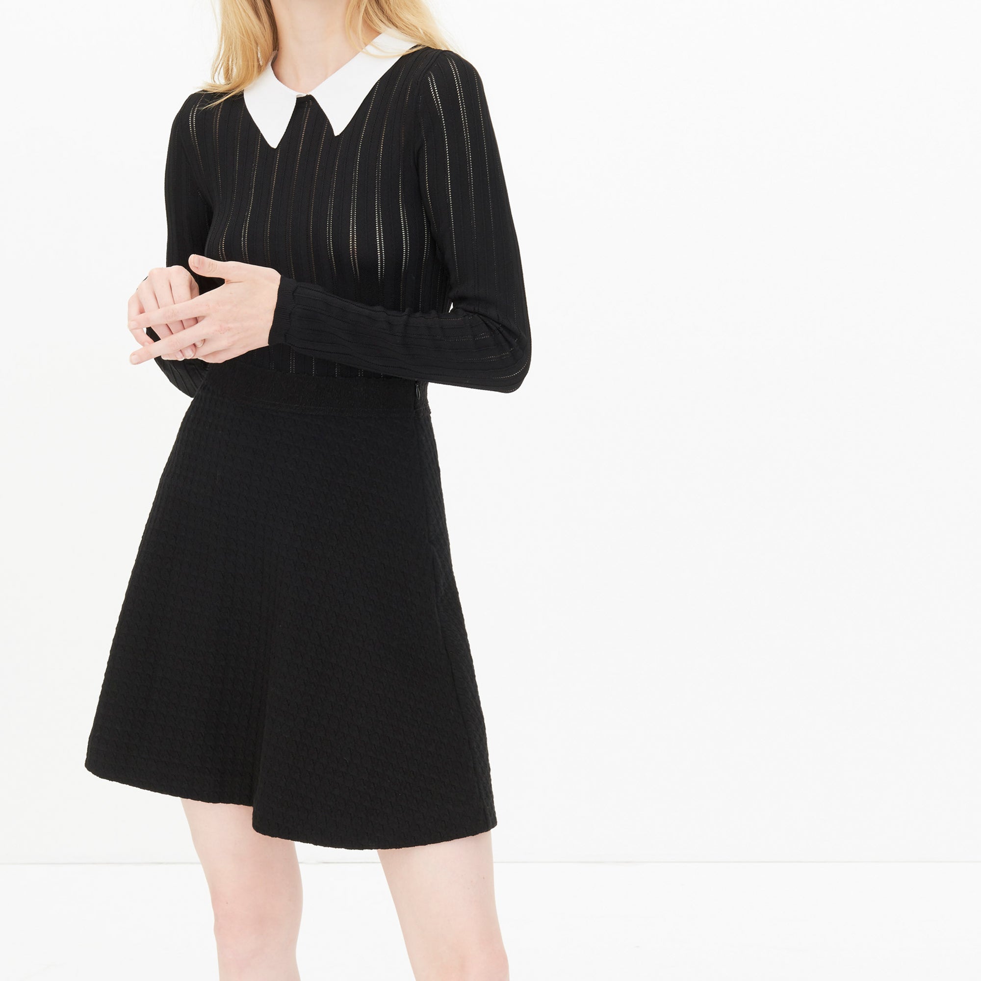 Jupe Noir Sandro seconde main