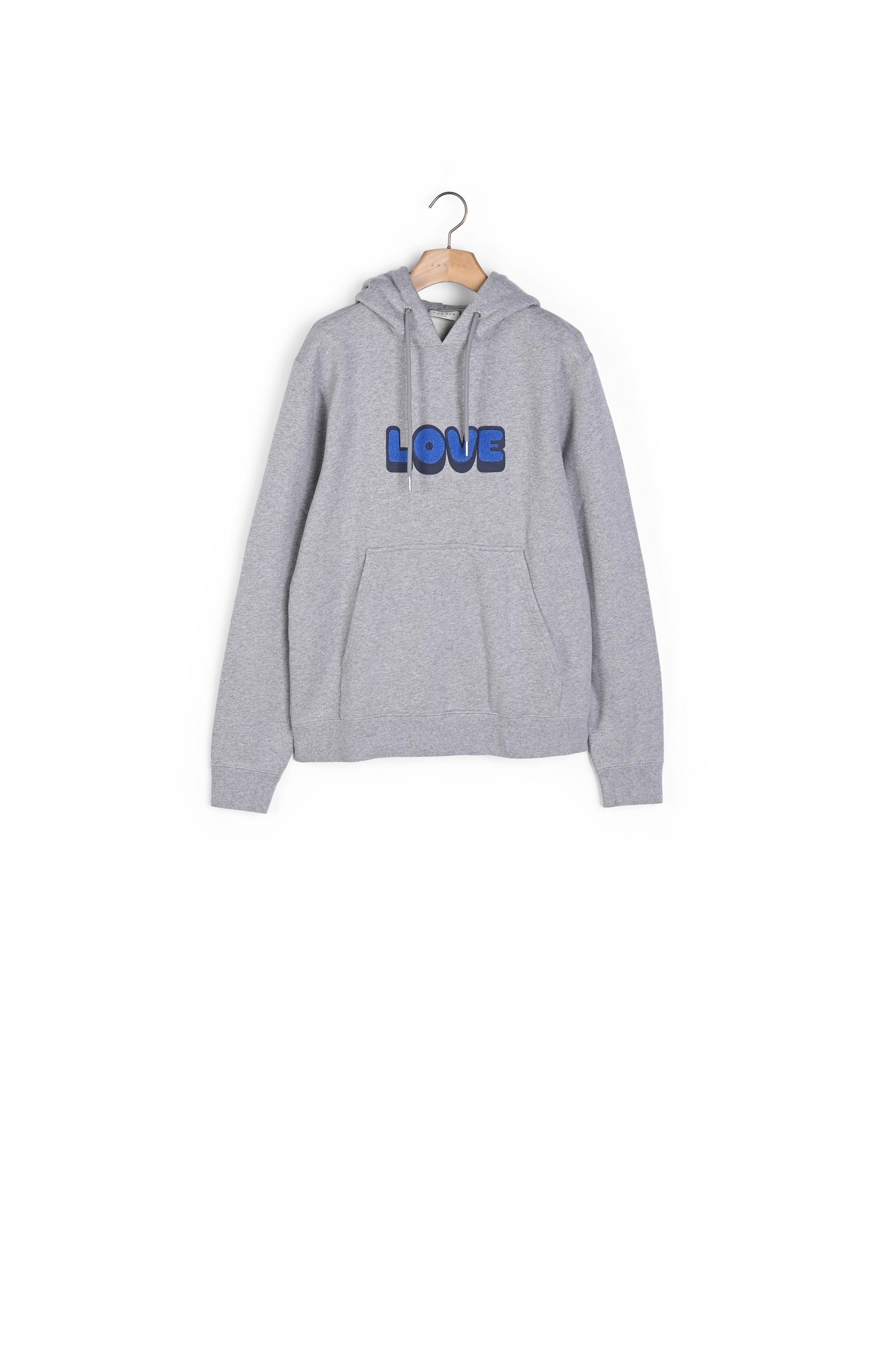 Hoodie avec broderie à message Sandro seconde main