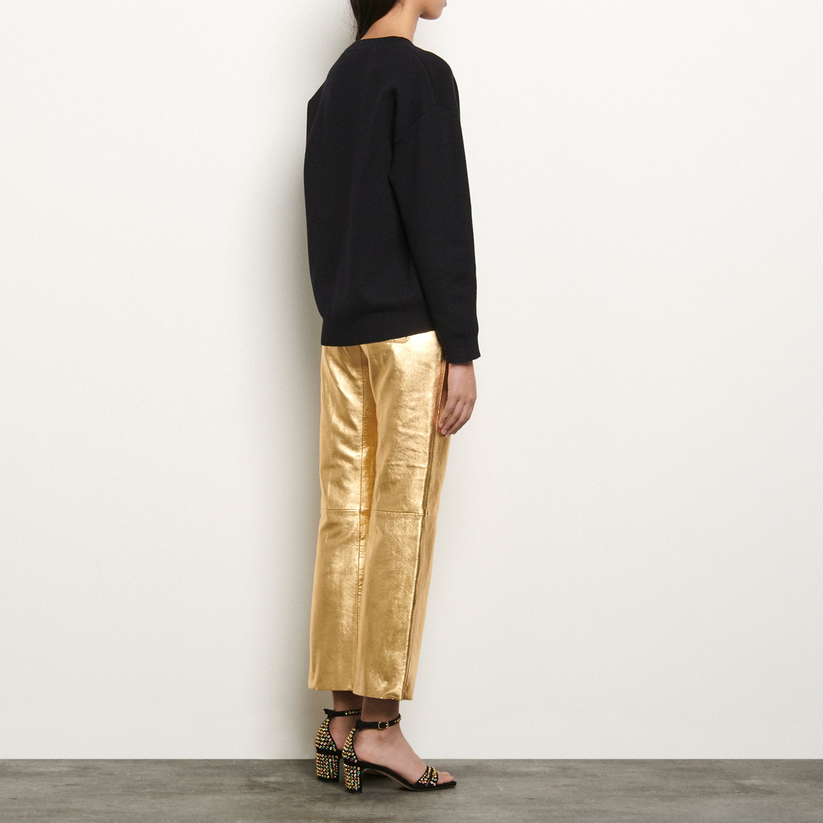 Pull avec patch appliqué Sandro seconde main