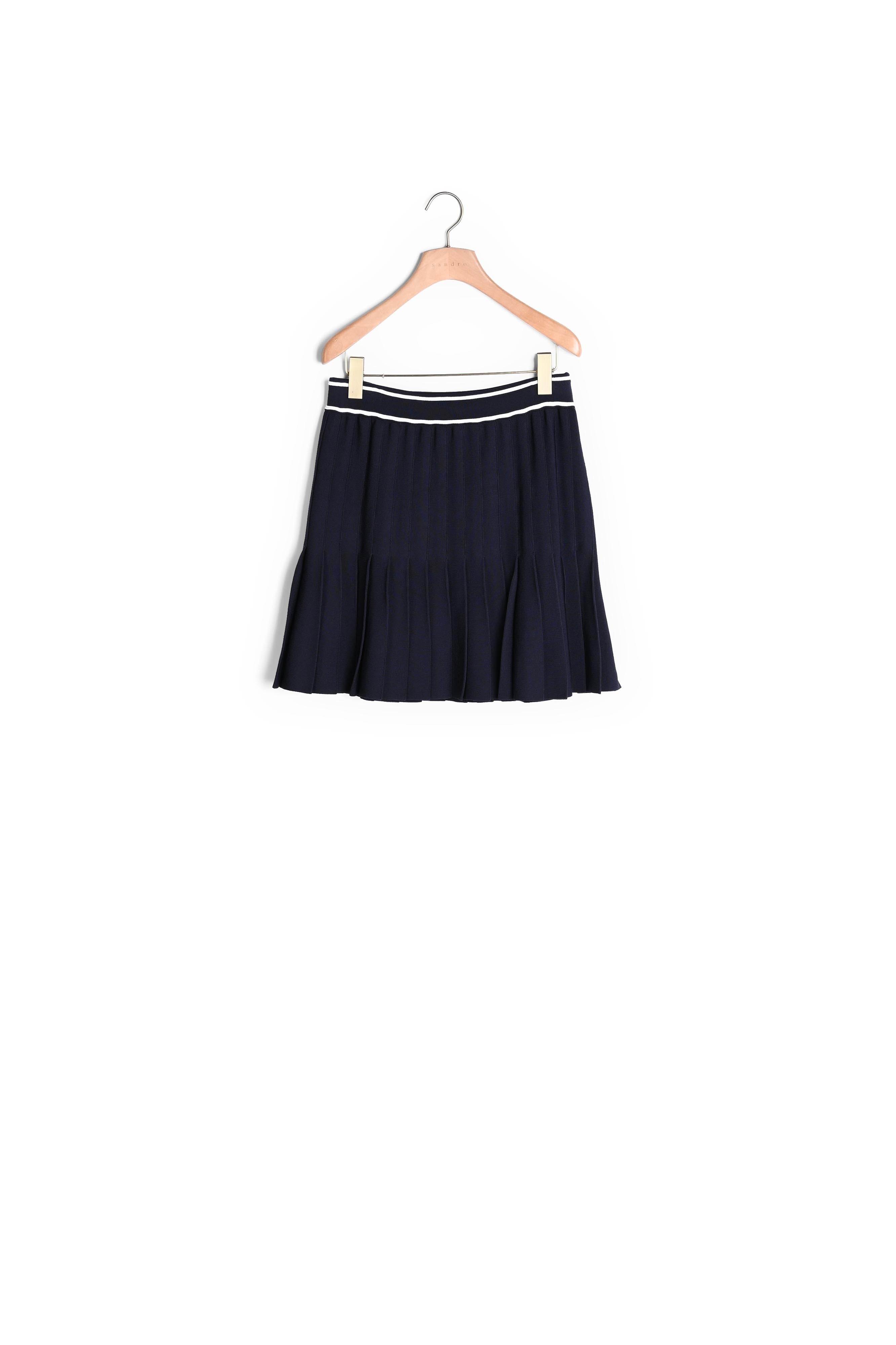 Jupe courte plissée Sandro seconde main