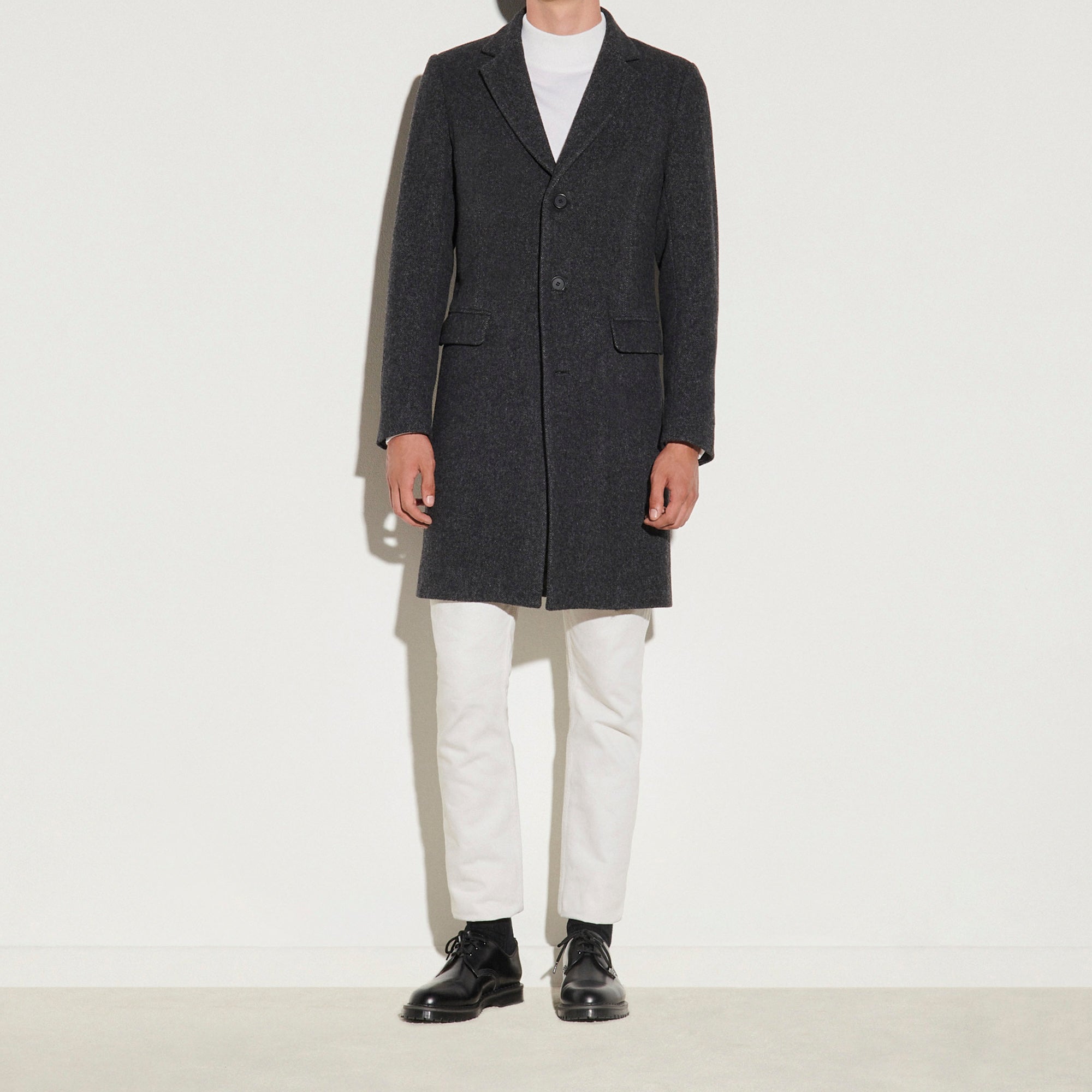 Manteau à chevrons Sandro seconde main