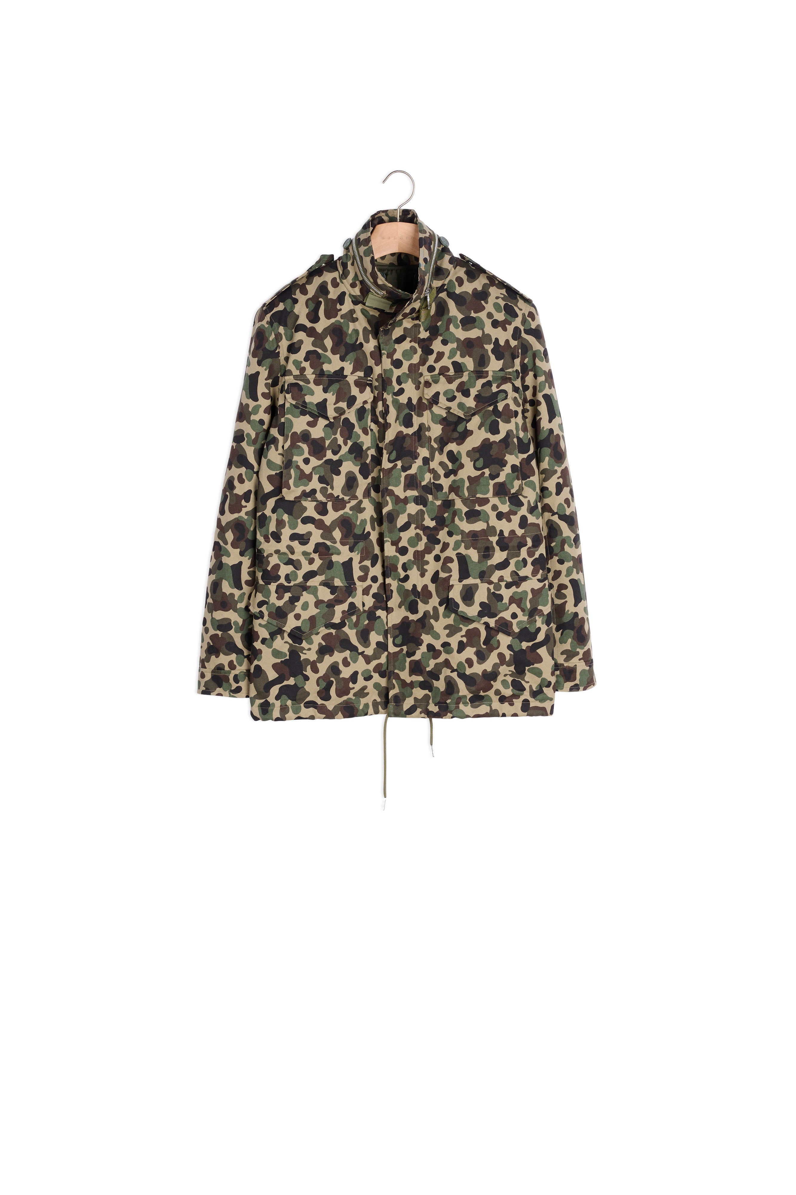 Saharienne camouflage Sandro seconde main