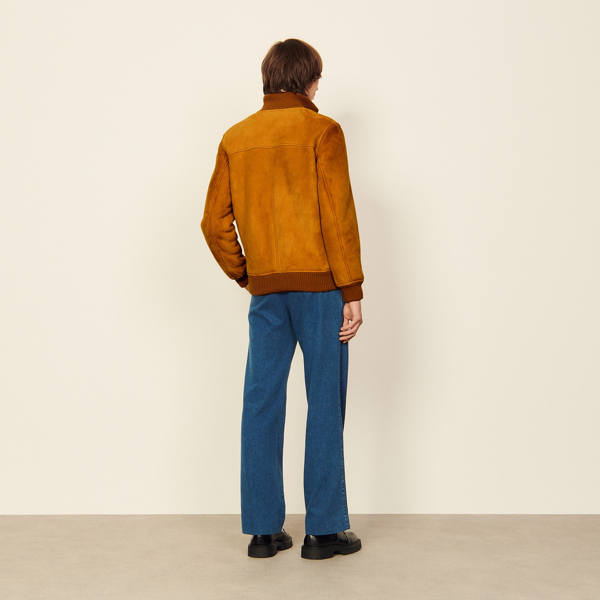 Blouson Camel Sandro seconde main