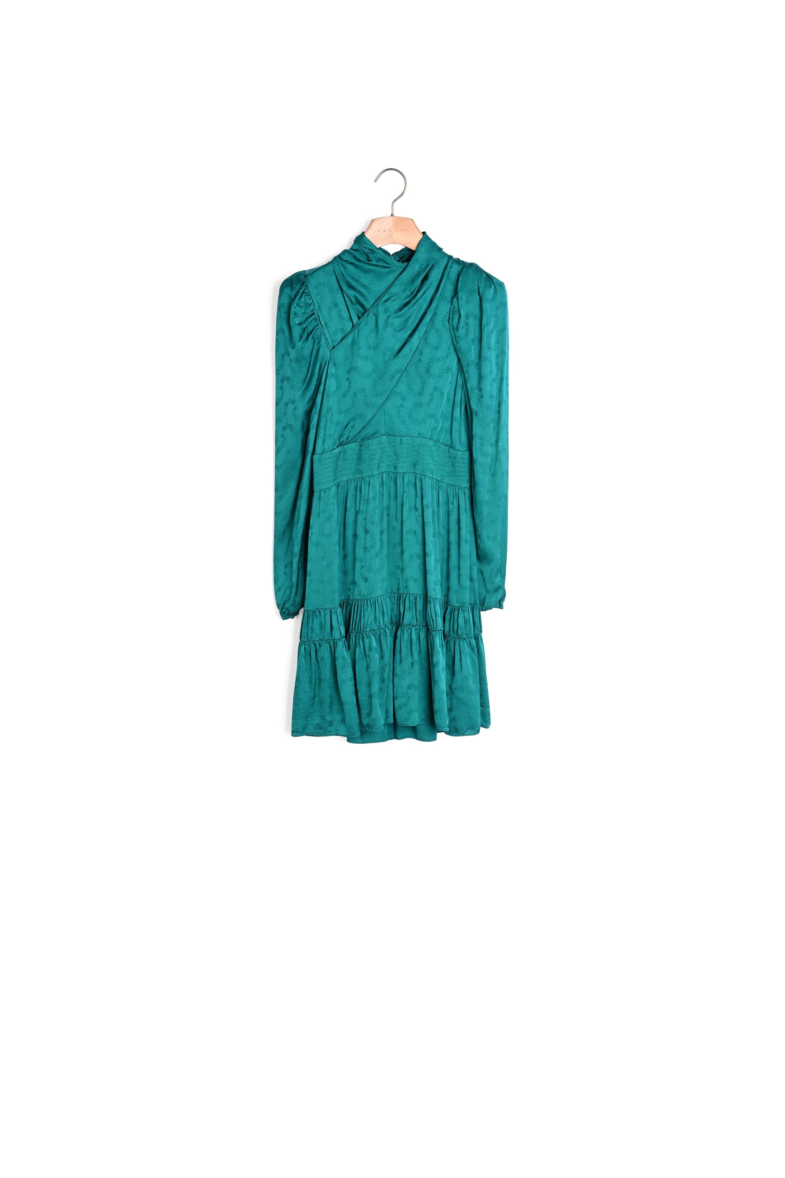 Robe courte en jacquard Sandro seconde main