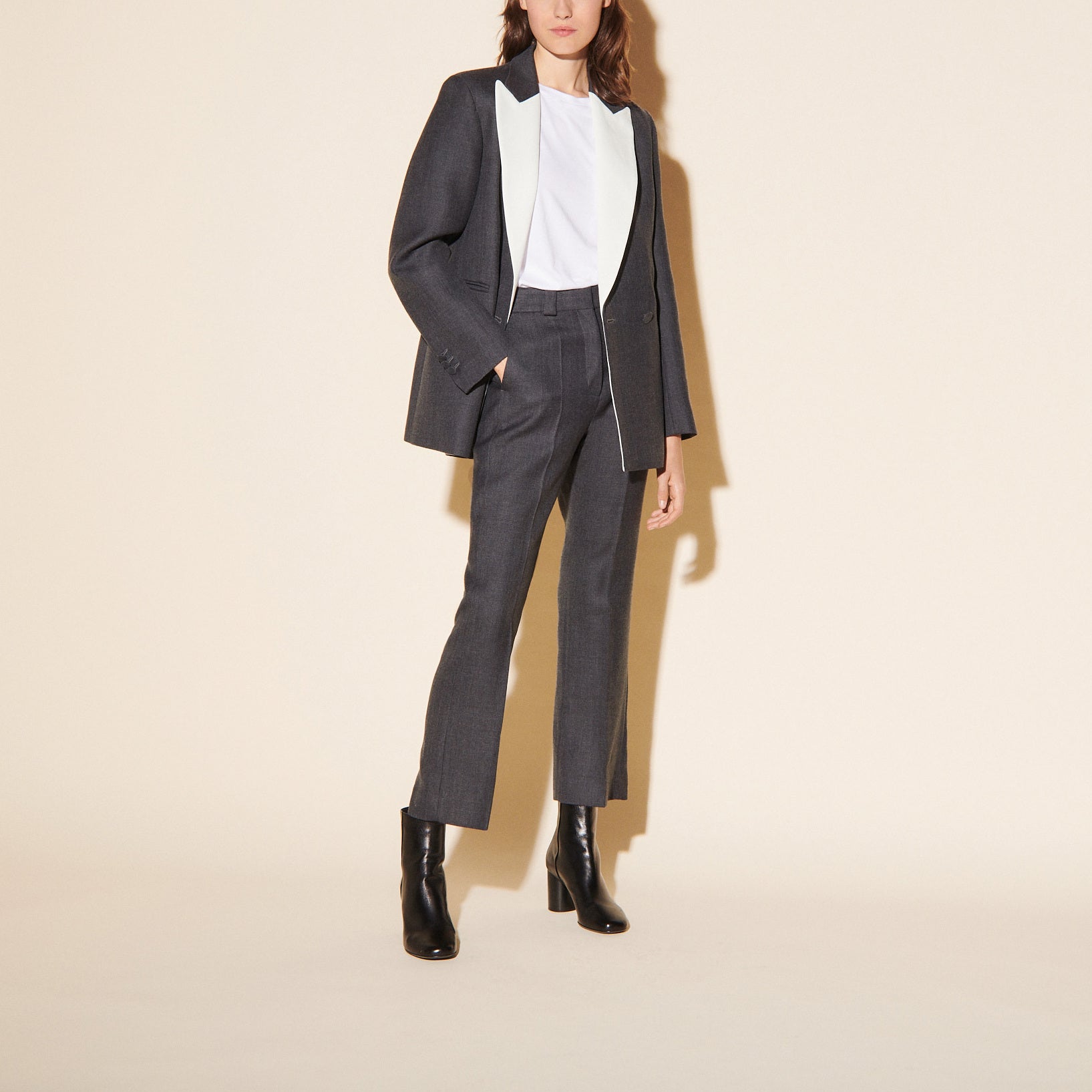 Pantalon coupe droite Sandro seconde main