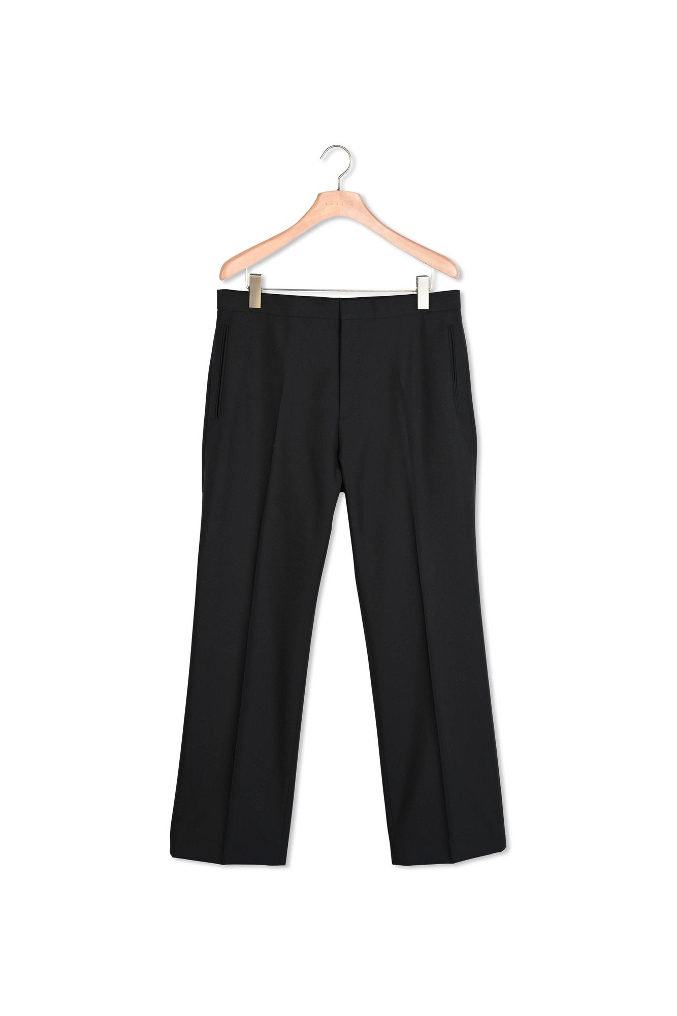 Pantalon classique en laine vierge Sandro seconde main