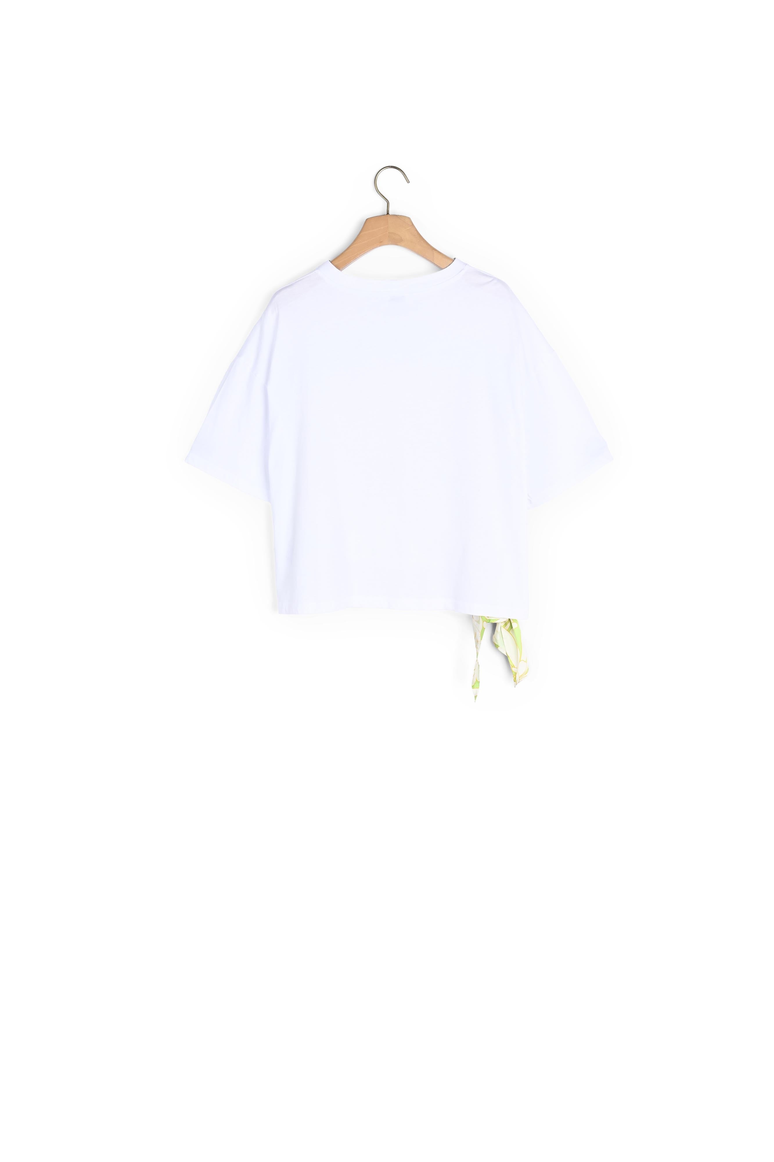 Tee-shirt foulard en coton biologique Sandro seconde main