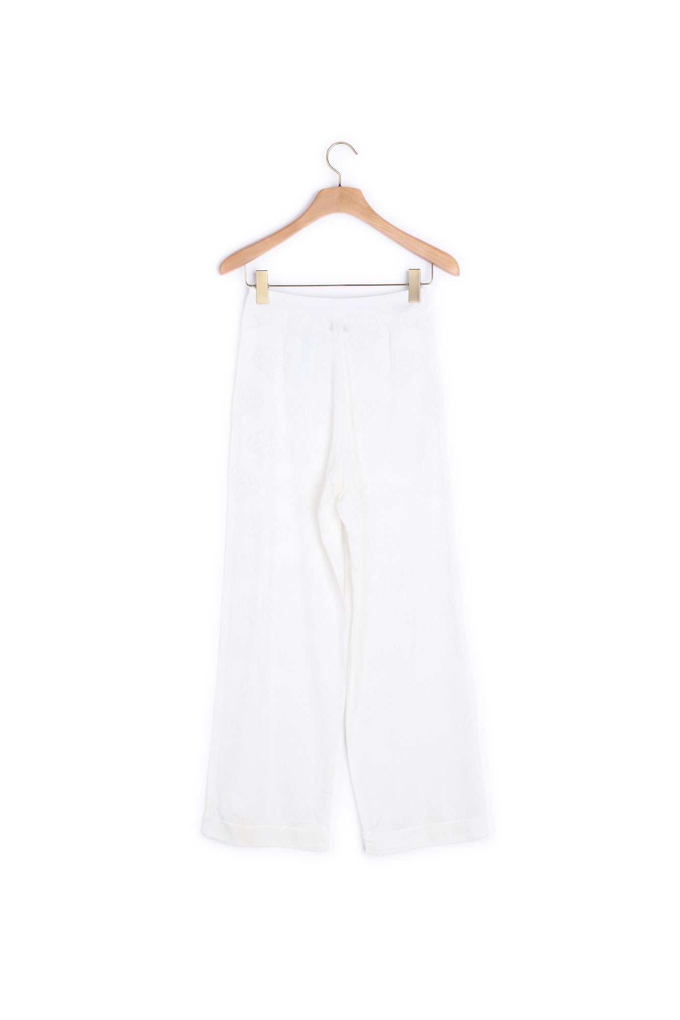 Pantalon large en jacquard Sandro seconde main