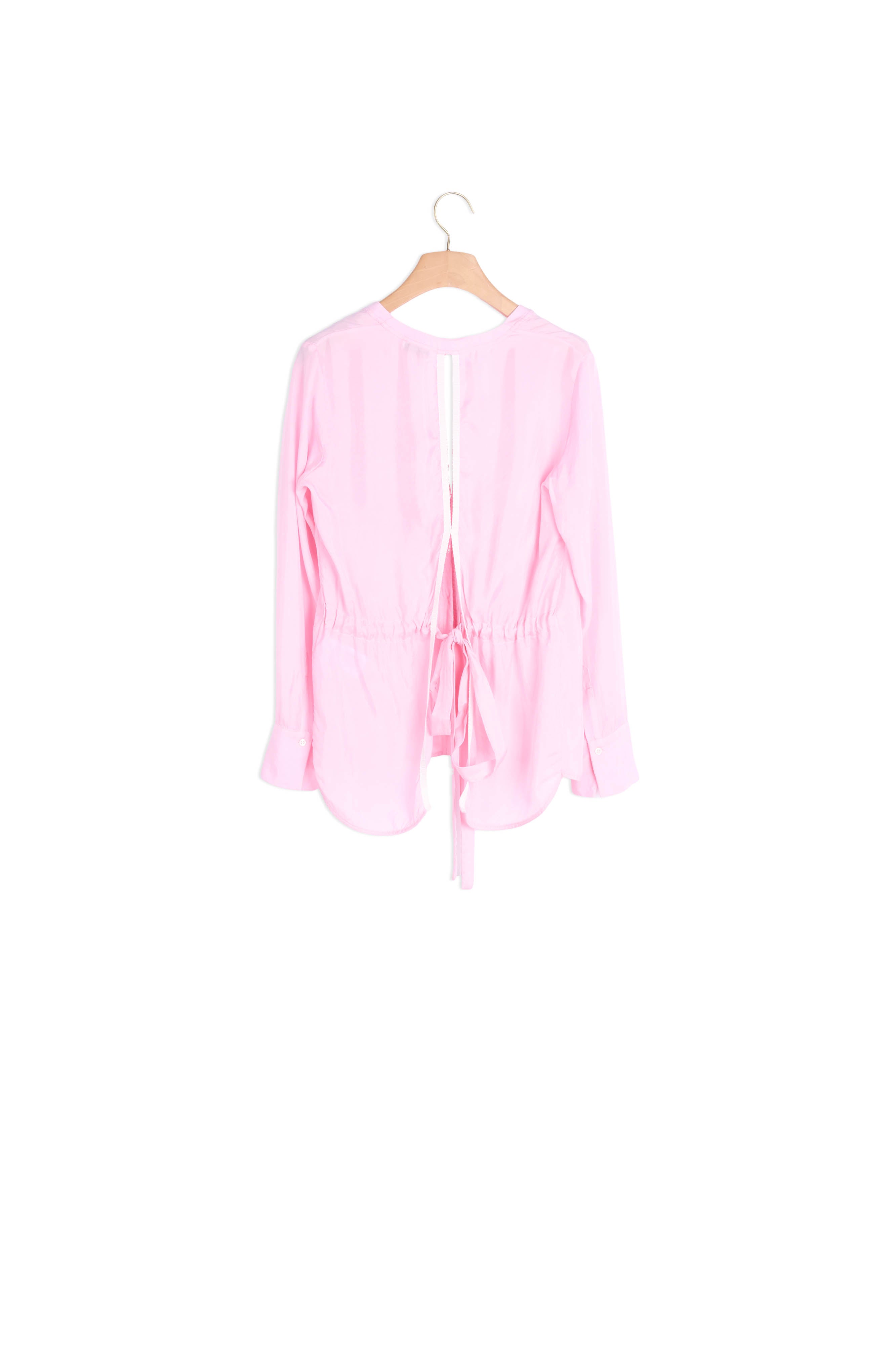 Chemise avec découpe et nœud au dos Sandro seconde main