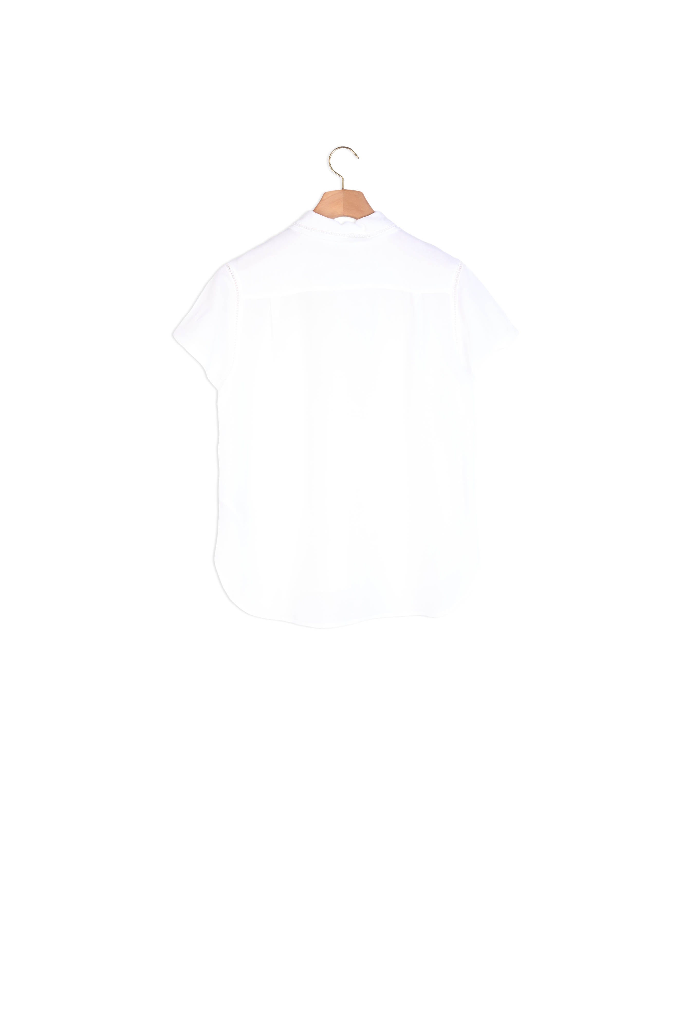 Chemise en lin mélangé et ornements Sandro seconde main