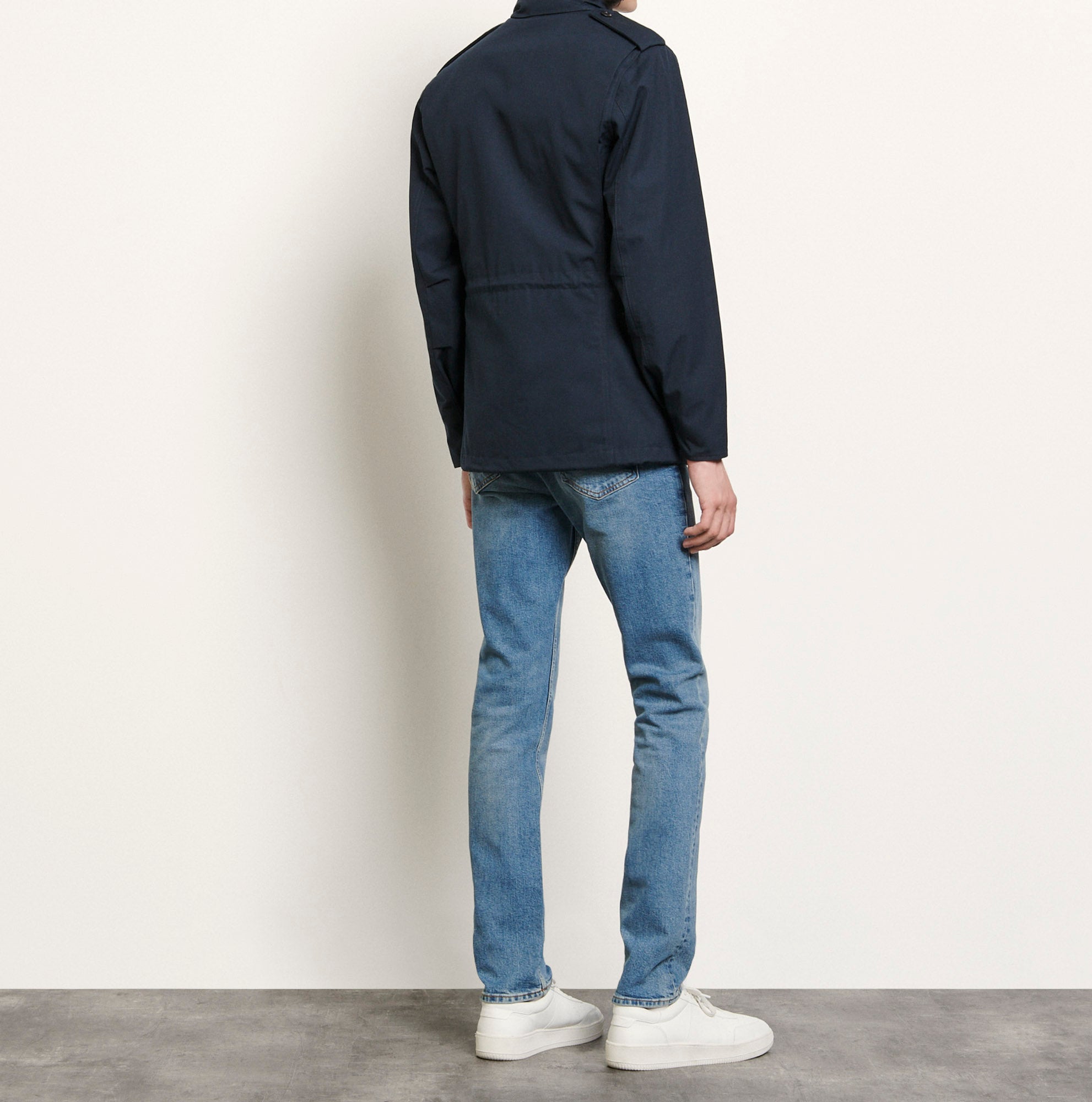 Parka en coton à capuche Sandro seconde main