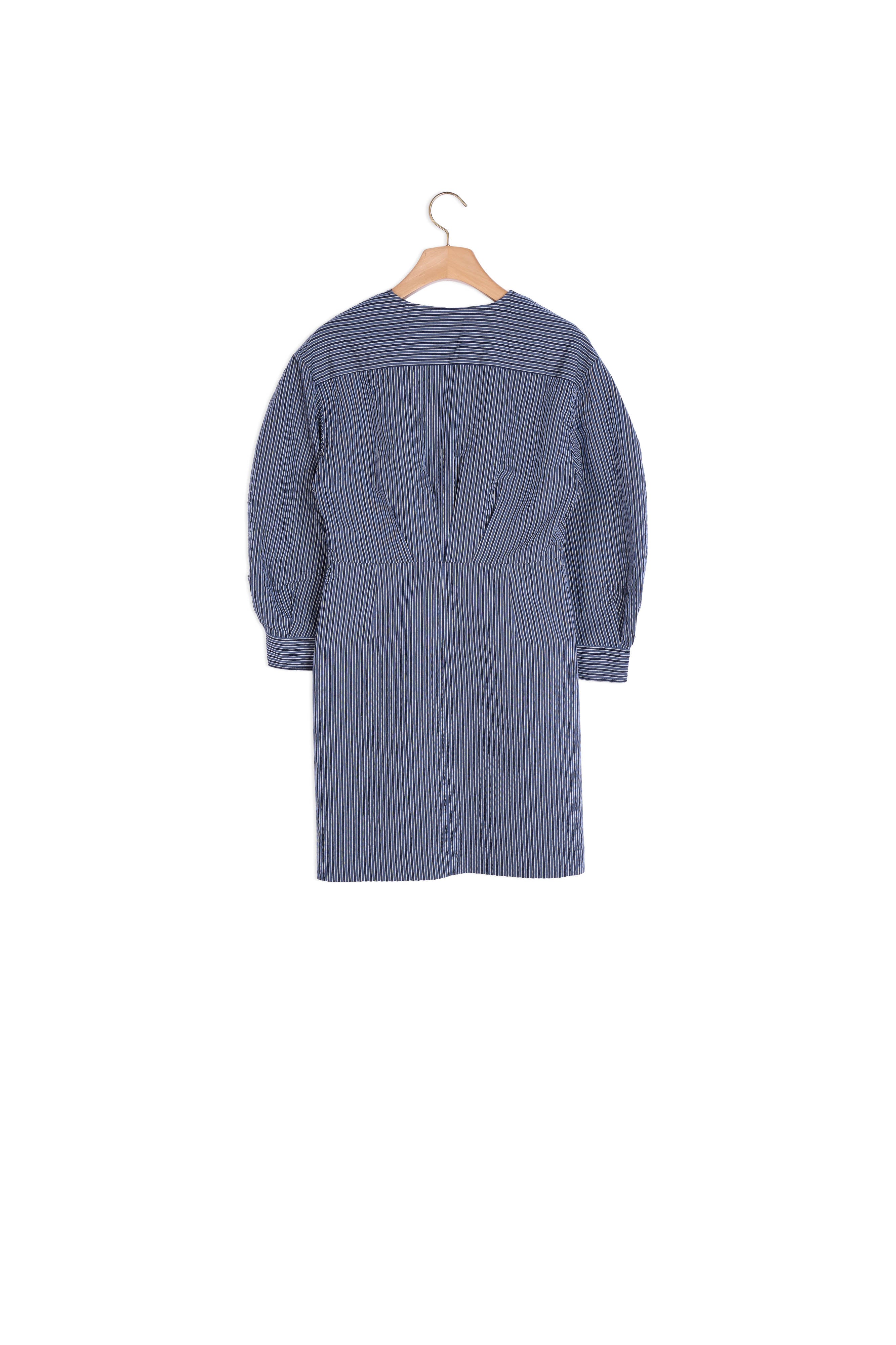 Robe courte à fines rayures Sandro seconde main