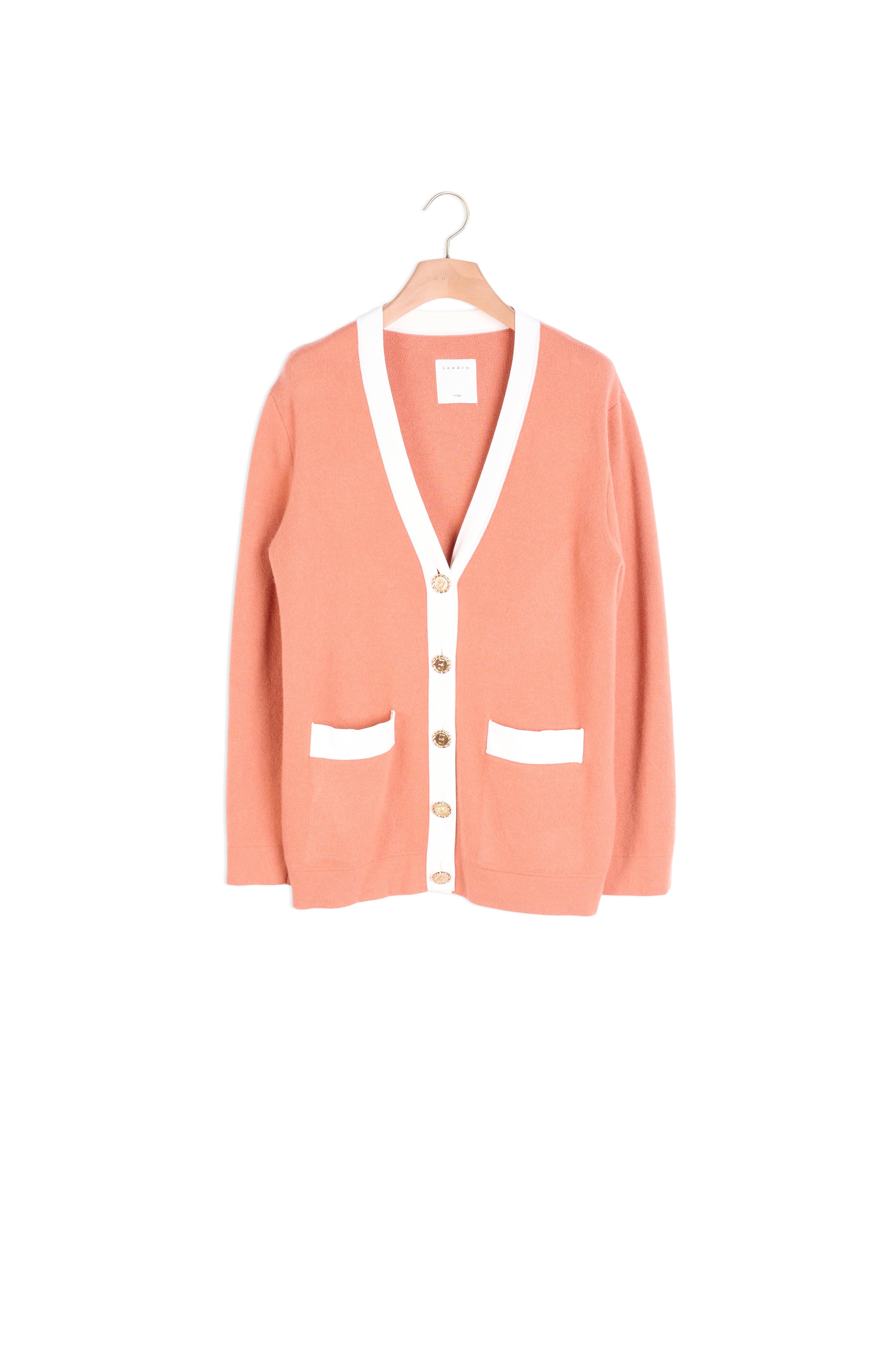 Cardi-coat oversize Sandro seconde main