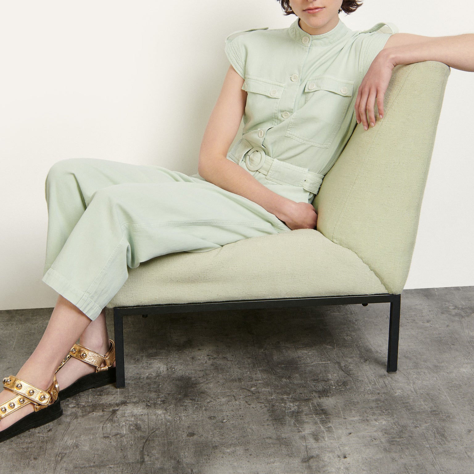 Combinaison Pantalon sans manches Sandro seconde main