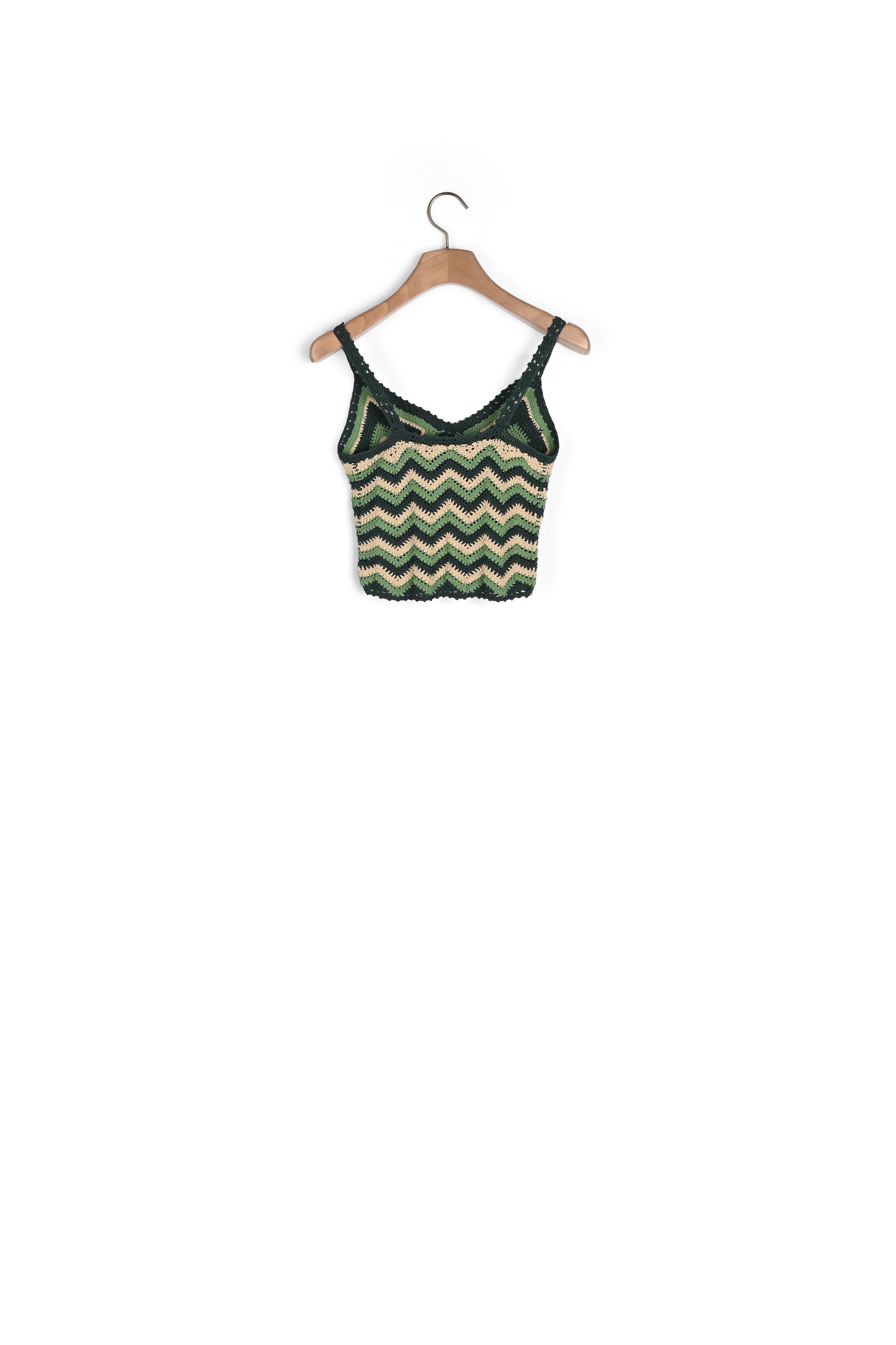 Brassière en Maille crochet Sandro seconde main