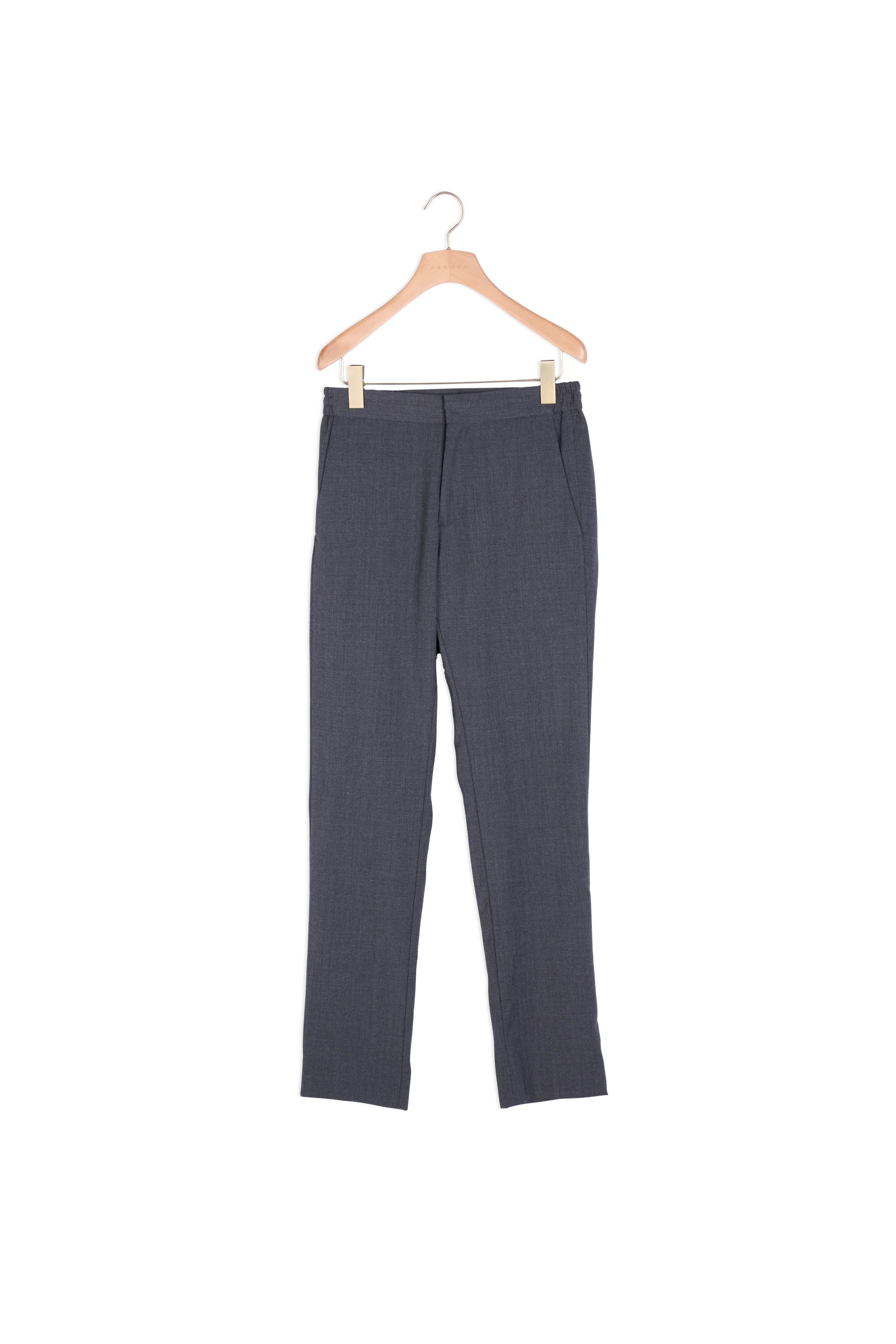 Pantalon en laine vierge Sandro seconde main