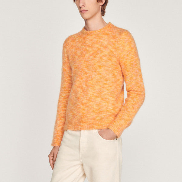 Pull en laine à col rond Sandro seconde main