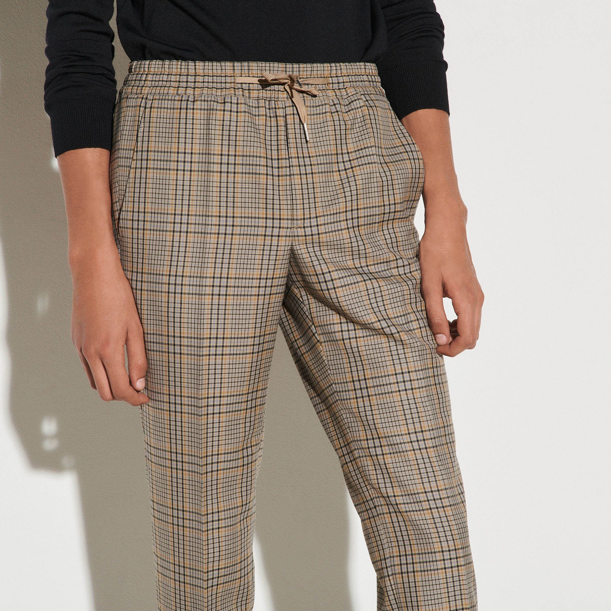 Pantalon à carreaux Sandro seconde main