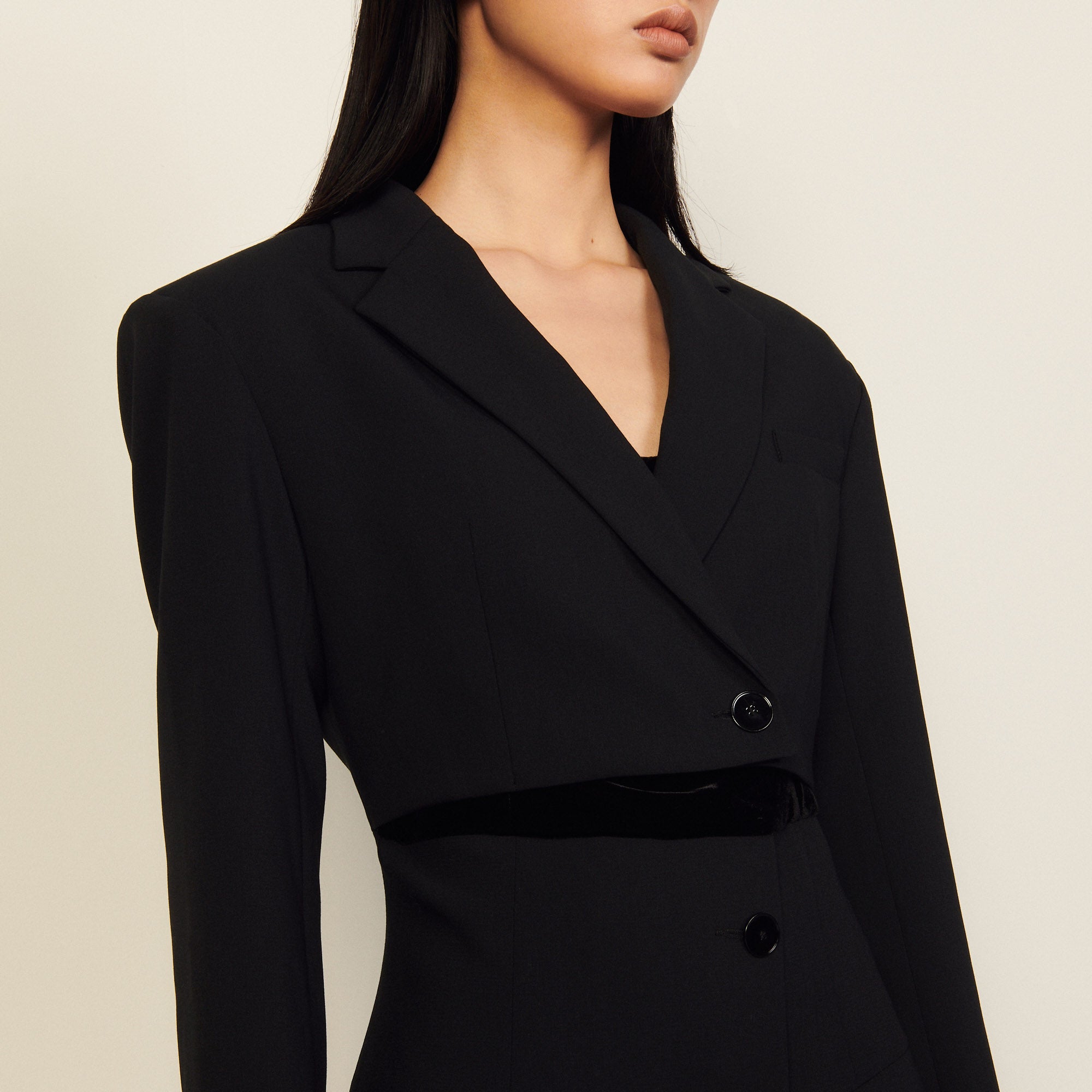 Robe Noir Sandro seconde main