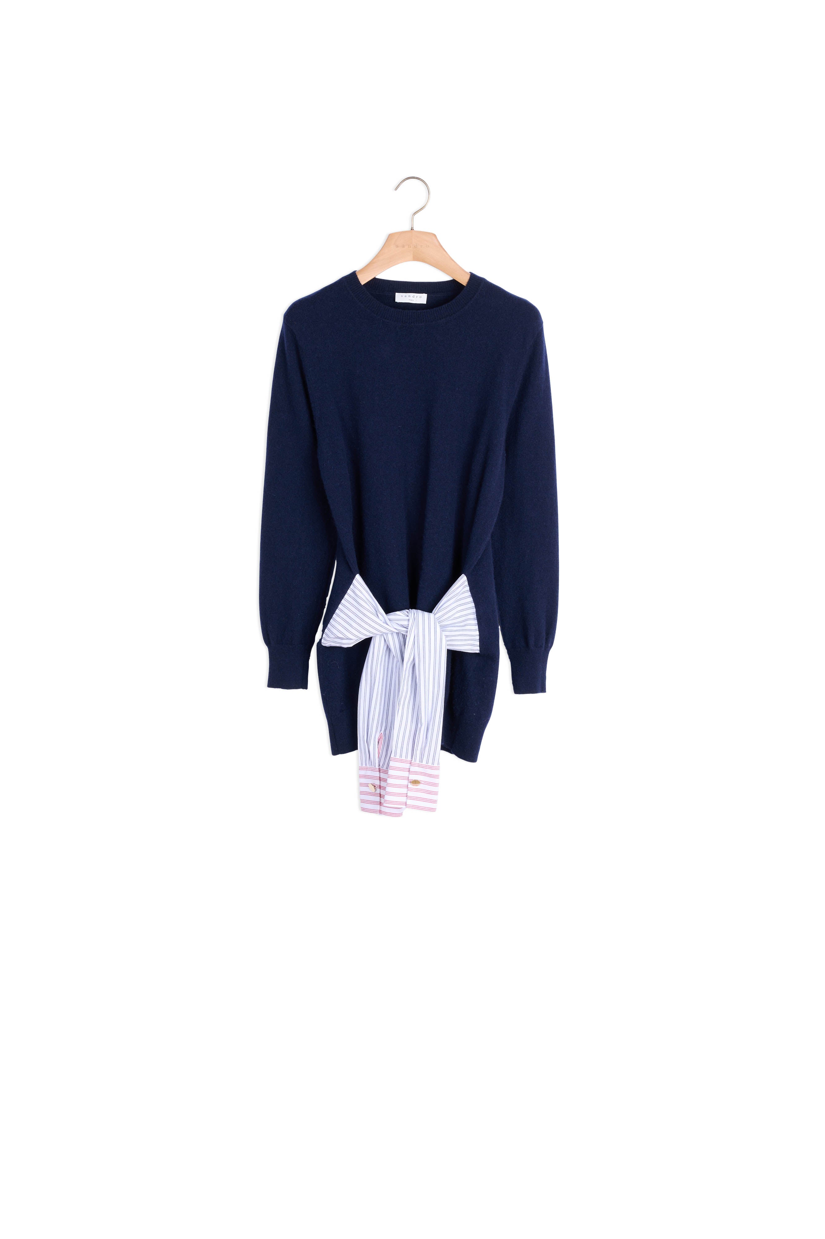 Pull en laine et cachemire Sandro seconde main