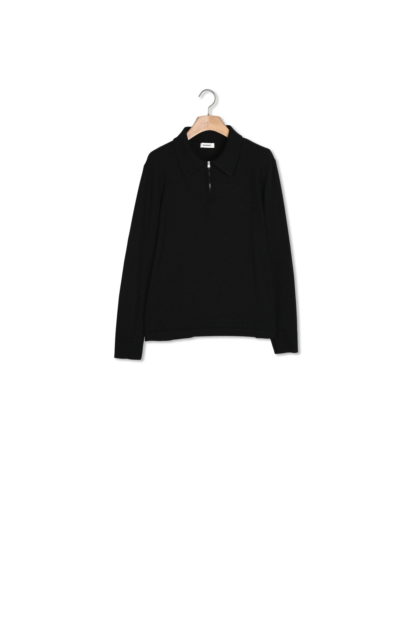 Pull polo en Maille Sandro seconde main